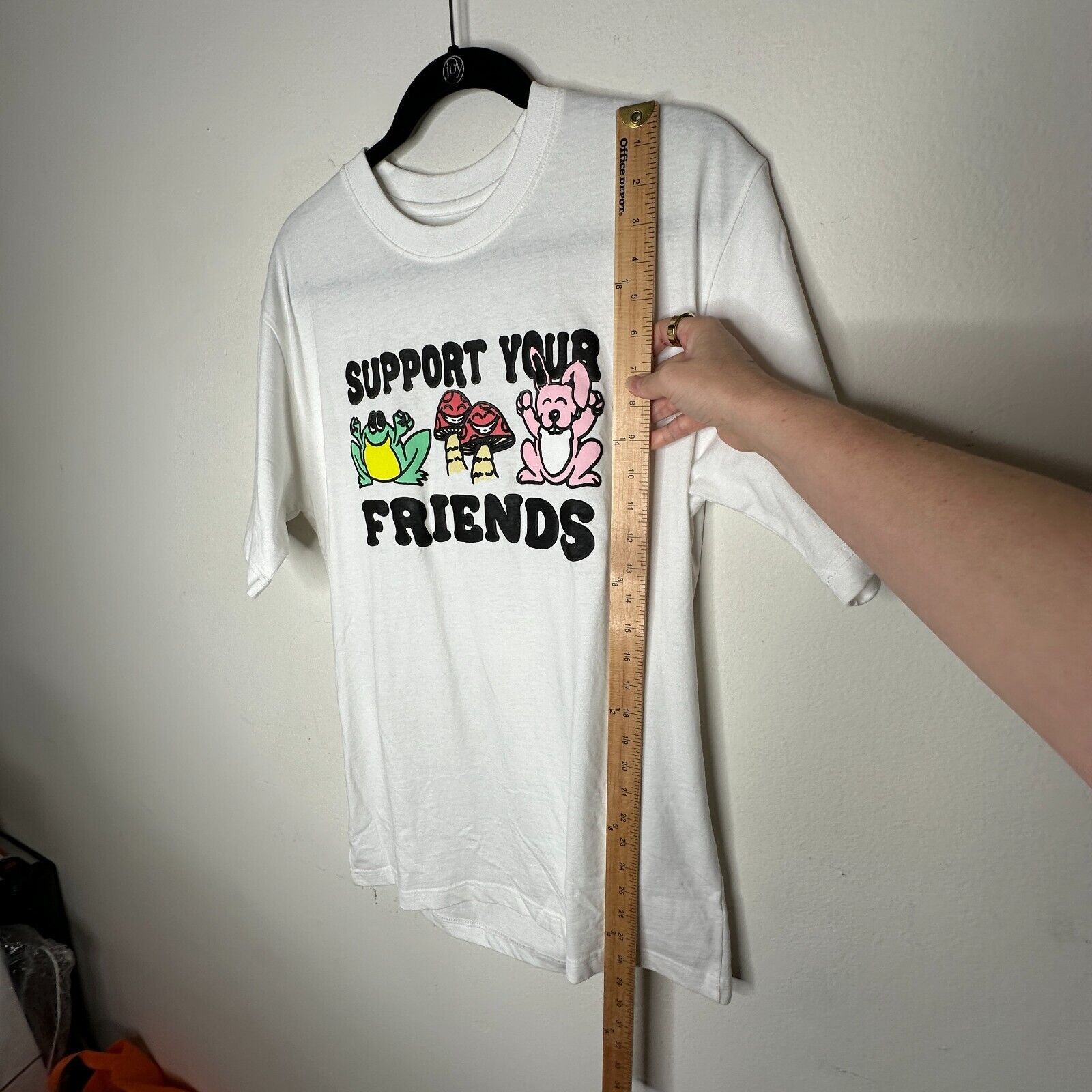 Other Chinatown Market White Support Your Friends T-Shirt Medium Size M / US 6-8 / IT 42-44 - 10 Thumbnail