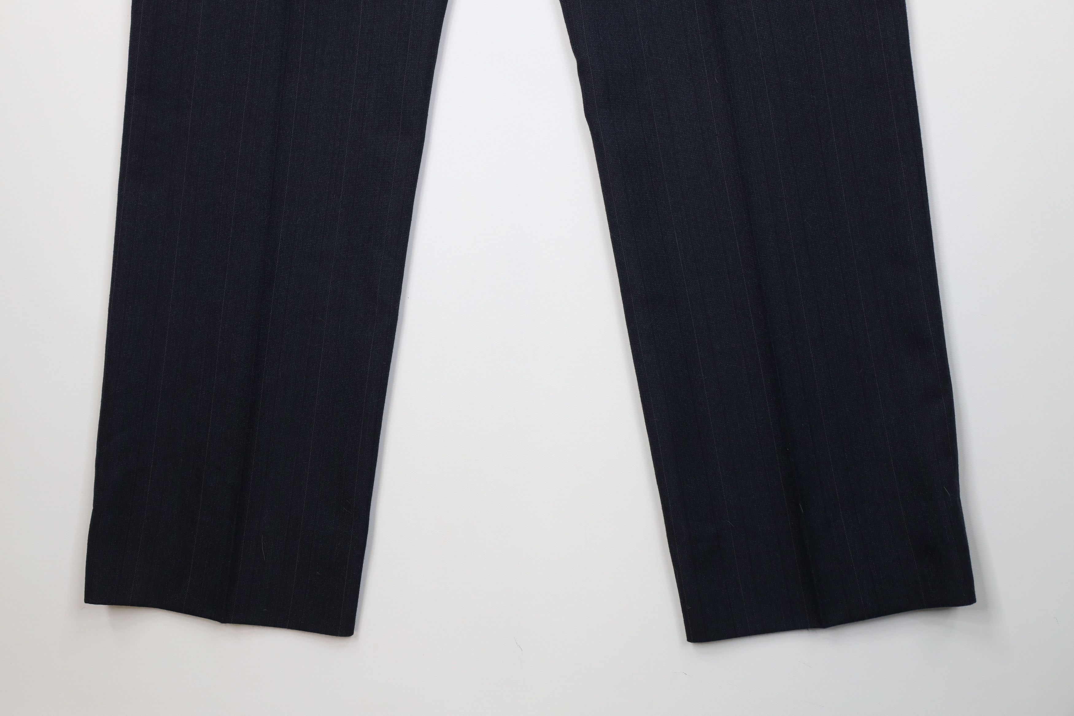Vintage Vintage 70s Streetwear Pinstriped Wide Leg Chino Pants Size US 38 / EU 54 - 11 Thumbnail