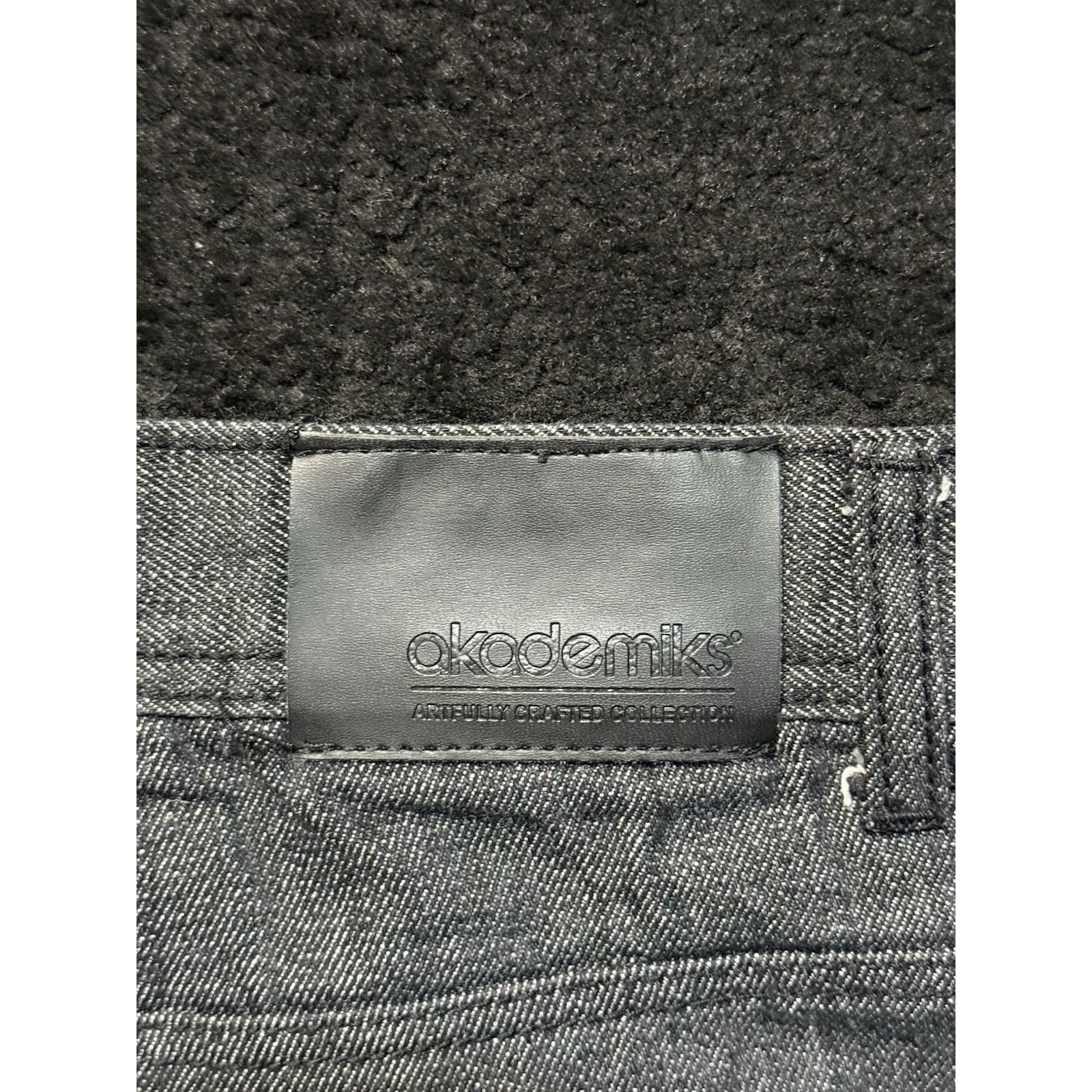 Akademiks Akademiks Baggy Fit Denim Jeans 42x32 Gray Y2K Streetwear Size US 42 / EU 58 - 4 Thumbnail
