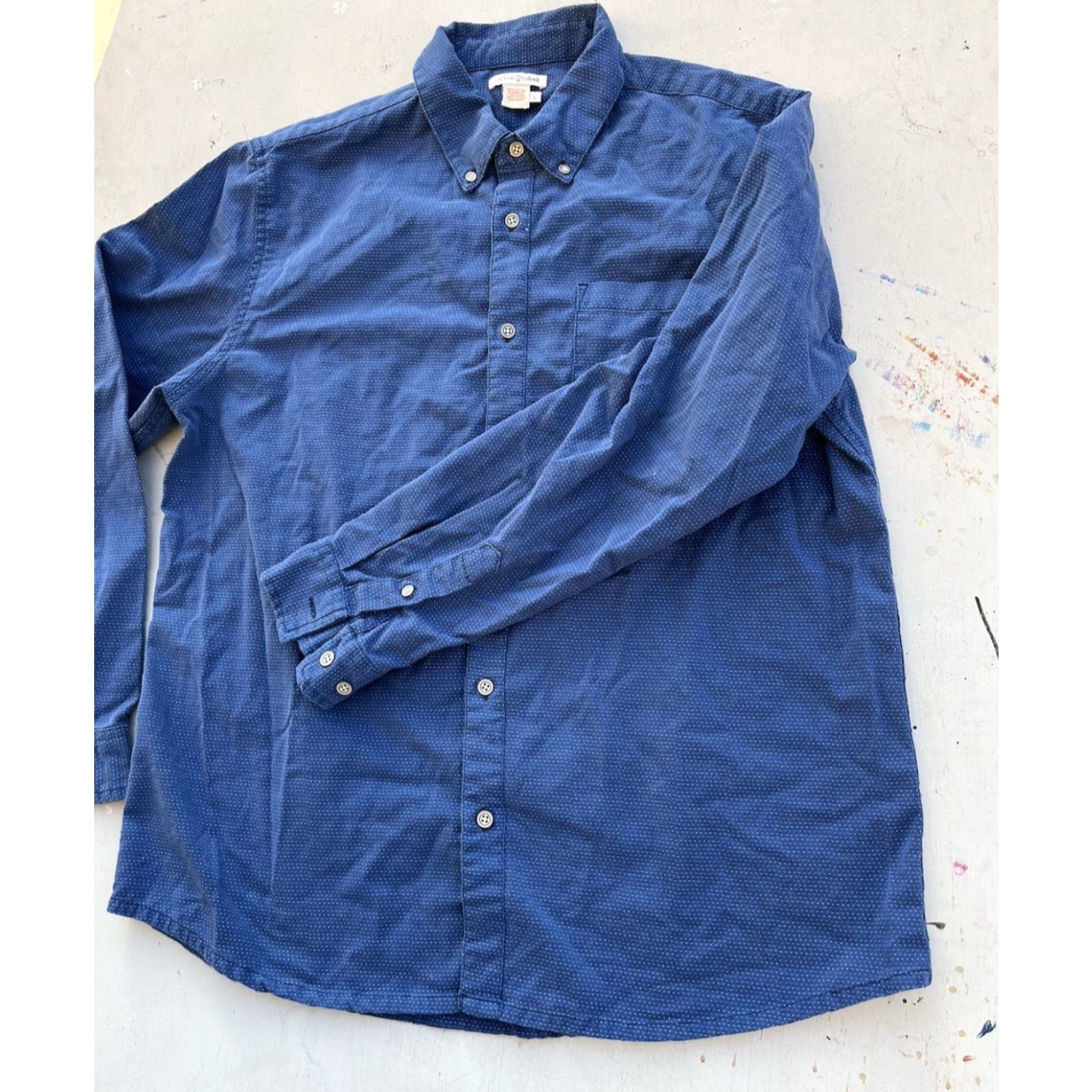 Carbon2Cobalt Men's Carbon 2 Cobalt Shirt Button-Down L Multicolor Geometric Casual Size US L / EU 52-54 / 3 - 6 Thumbnail