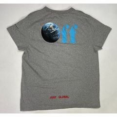 off white just global tee