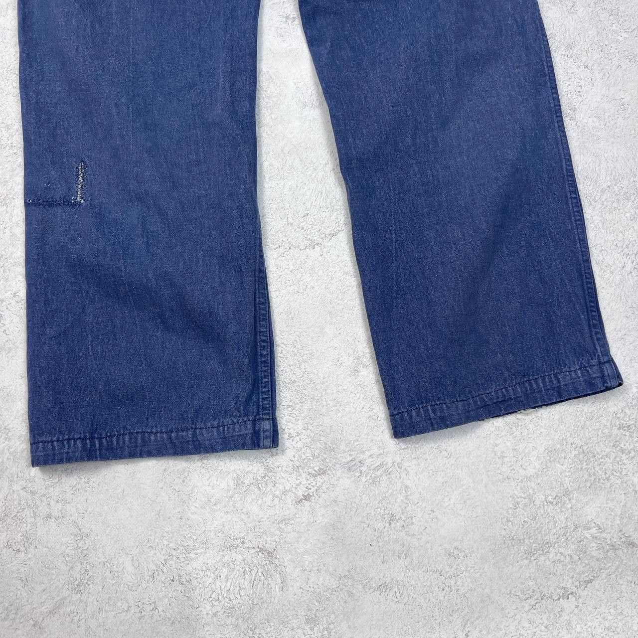 Le Laboureur Vintage 80s French Workwear Faded Sanfor Pants Size US 38 / EU 54 - 17 Thumbnail