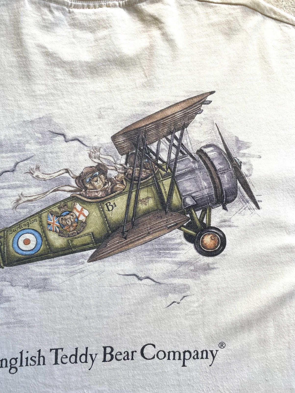 Band Tees RARE 80’s The English Teddy Bear Company T Shirt hype Size US XL / EU 56 / 4 - 14 Thumbnail