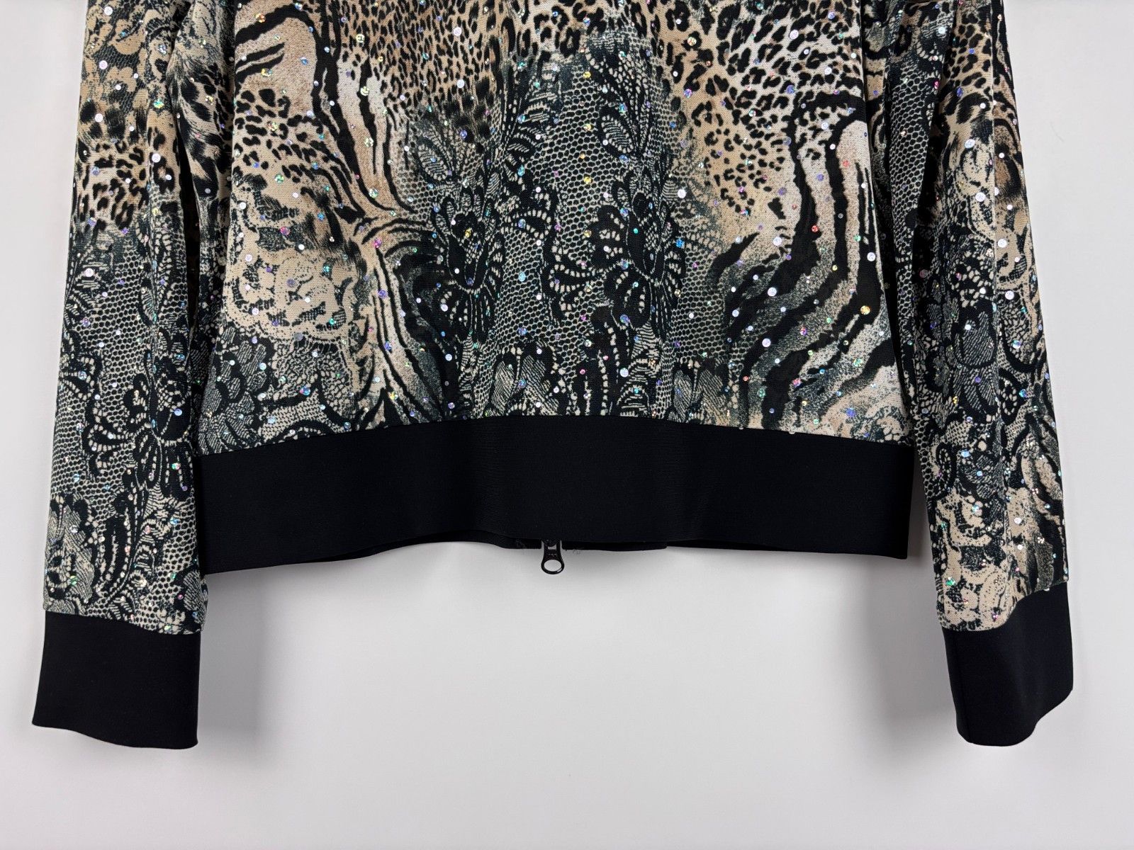 Joseph Ribkoff Joseph Ribkoff Animal Print Floral Zip Jacket US 12 Size XL / US 12-14 / IT 48-50 - 6 Thumbnail