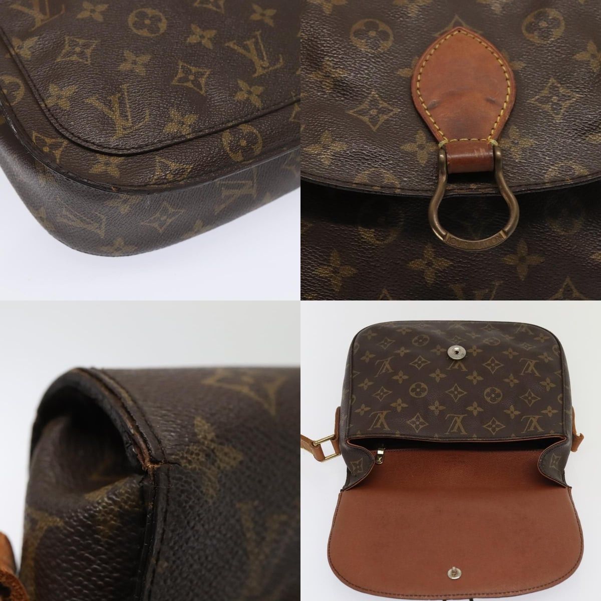Louis Vuitton LOUIS VUITTON Monogram Saint Cloud GM Shoulder Bag M51242 Size ONE SIZE - 11 Thumbnail
