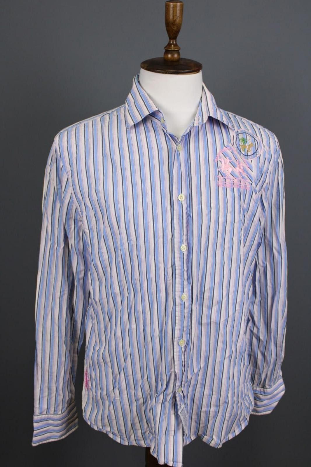 La Martina La Martina Buenos Aires Miulticolor Button Shirt Size XXL Size US XXL / EU 58 / 5 - 5 Thumbnail
