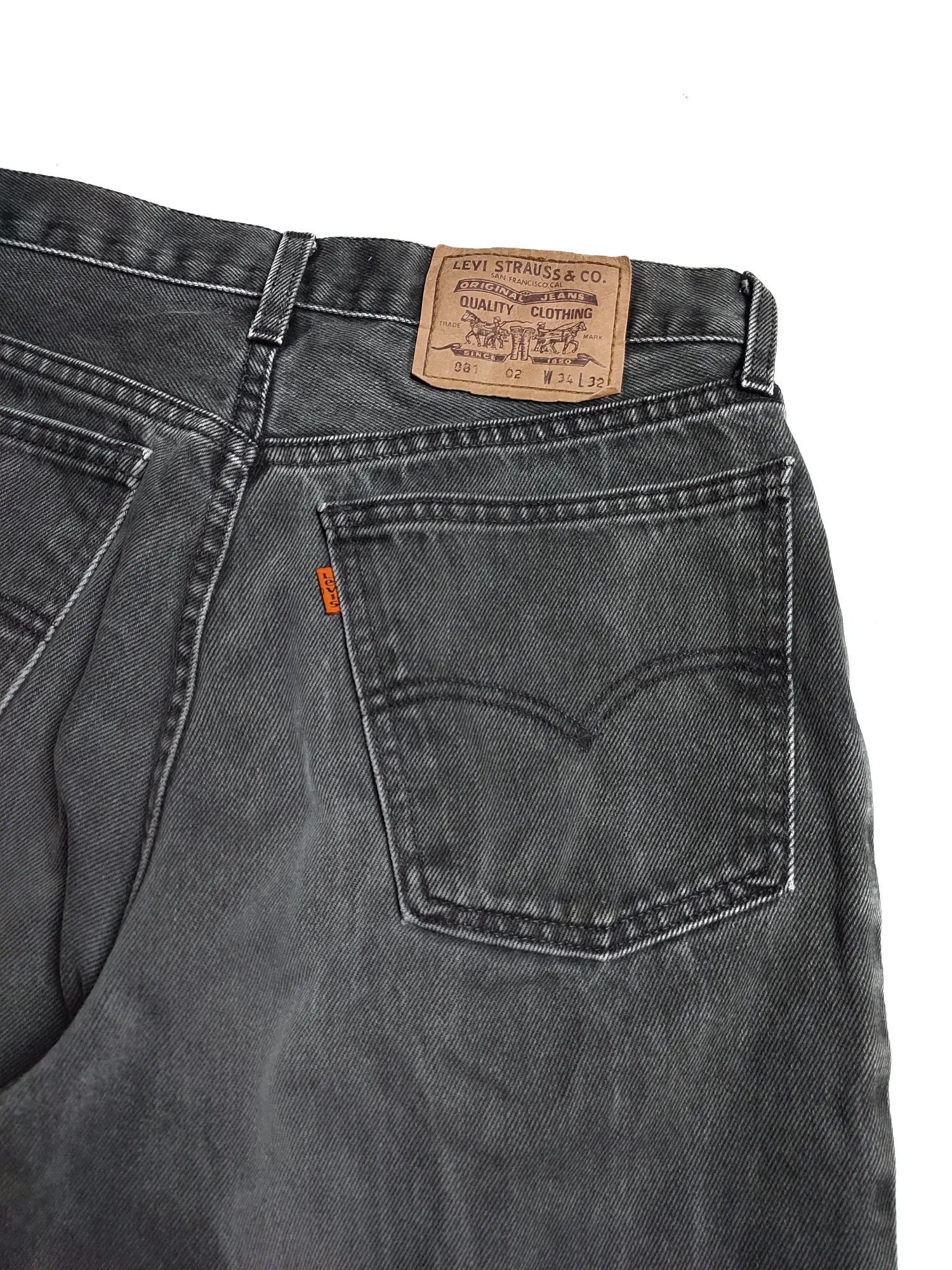 Levi's × Levi's Vintage Clothing × Vintage Vintage Levis 881 Denim Jeans Size US 29 - 5 Thumbnail