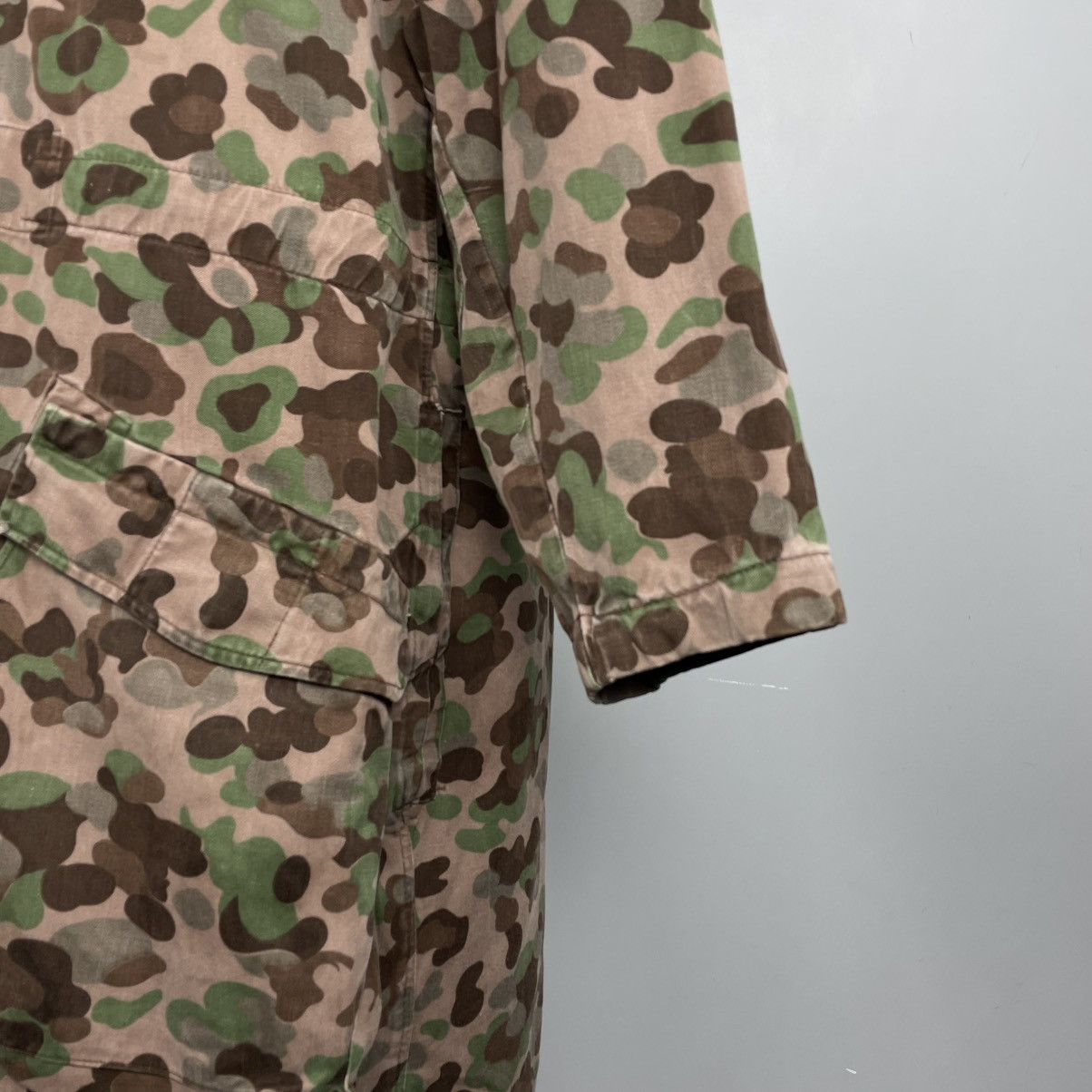 Vintage Vintage 60’s Austrian army Erbsenmuster Long Parka Size US M / EU 48-50 / 2 - 8 Thumbnail