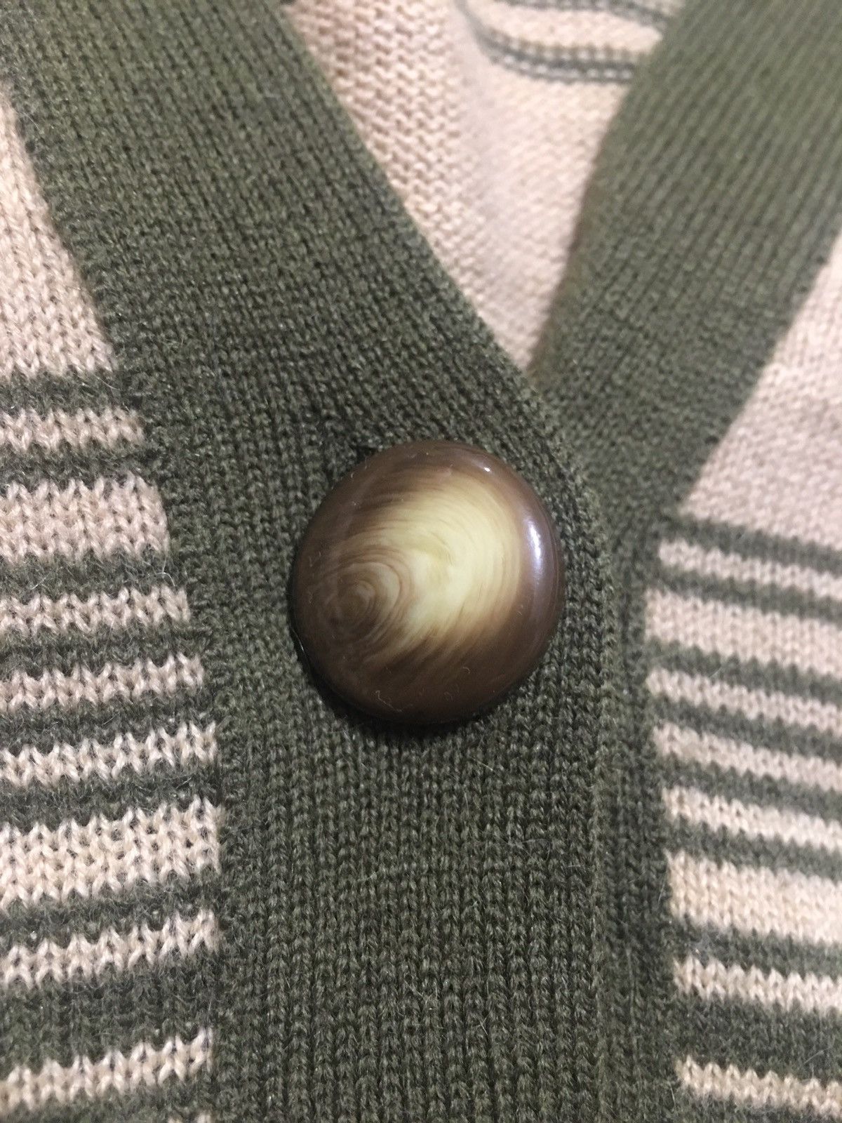 Valentino × Vintage Valentino Boutique Vintage Wool Striped Sweater Cardigan M Size M / US 6-8 / IT 42-44 - 7 Thumbnail