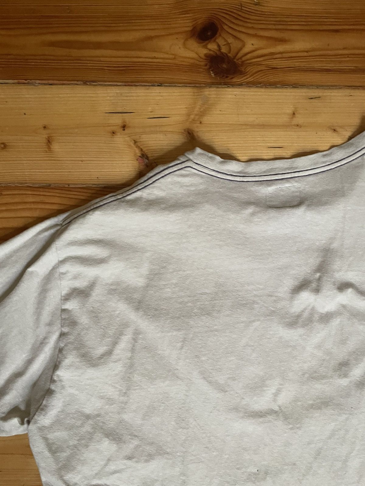 Needles Needles Butterfly T Shirt Beige Size US L / EU 52-54 / 3 - 7 Thumbnail