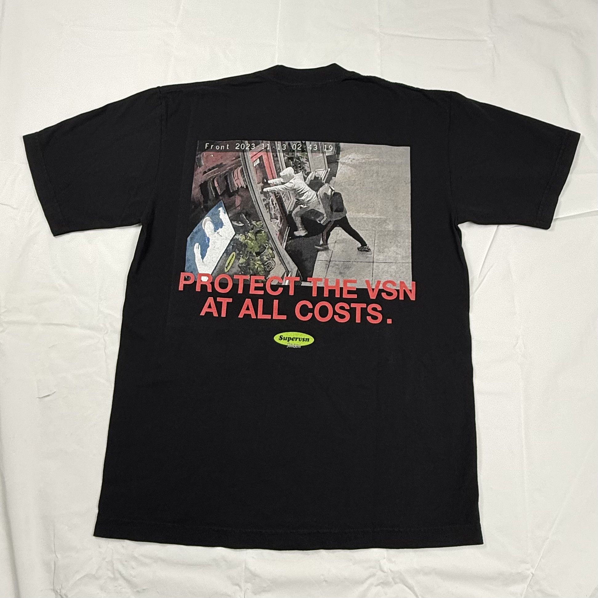 Supervsn Supervsn Studios Protect The VSN T-Shirt Mens Medium Size US M / EU 48-50 / 2 - 1 Thumbnail