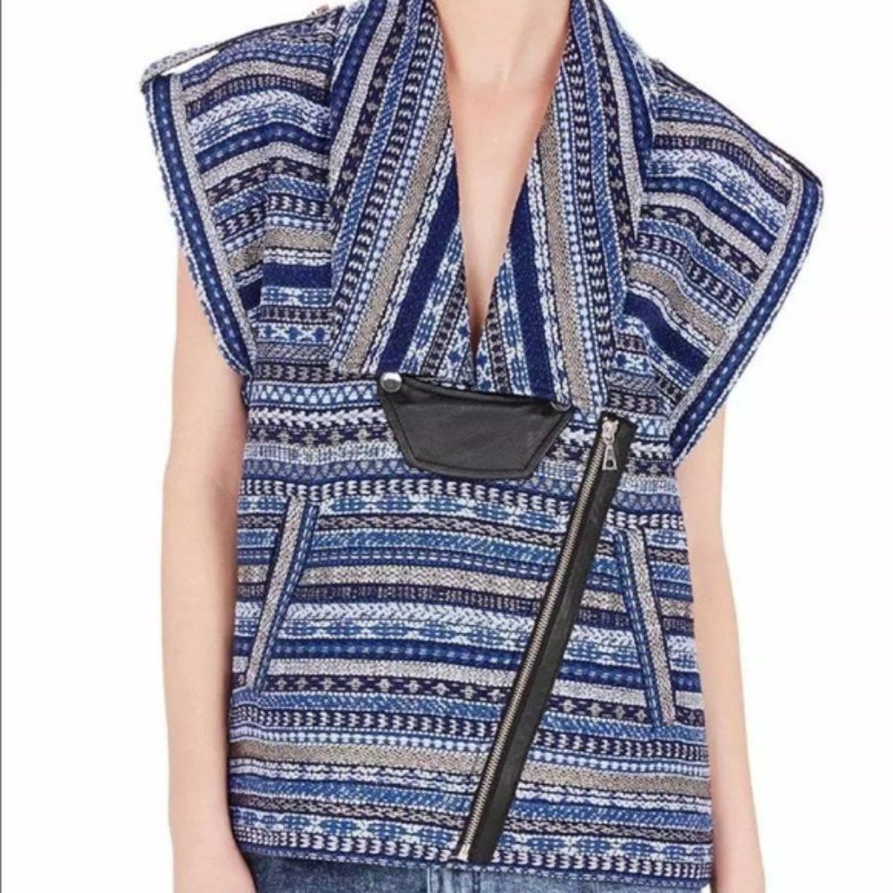 Other New Sass & Bide HaraJuku Road Trip Sleeveless Jacket Vest S Size S / US 4 / IT 40 - 1 Thumbnail