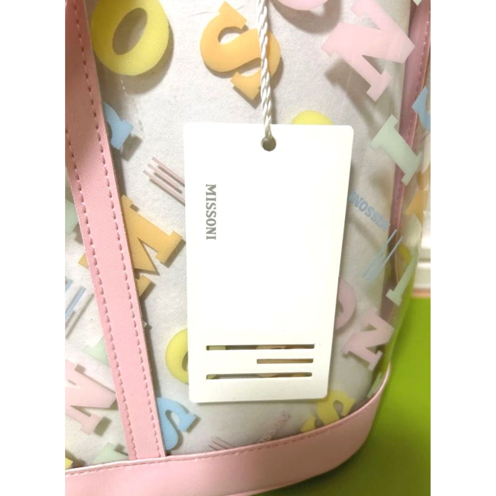 Missoni Missoni Clear Bag Skeleton Limited Edition Multicolor Pattern Style Iconic E Bag Women Medium Size ONE SIZE - 4 Thumbnail