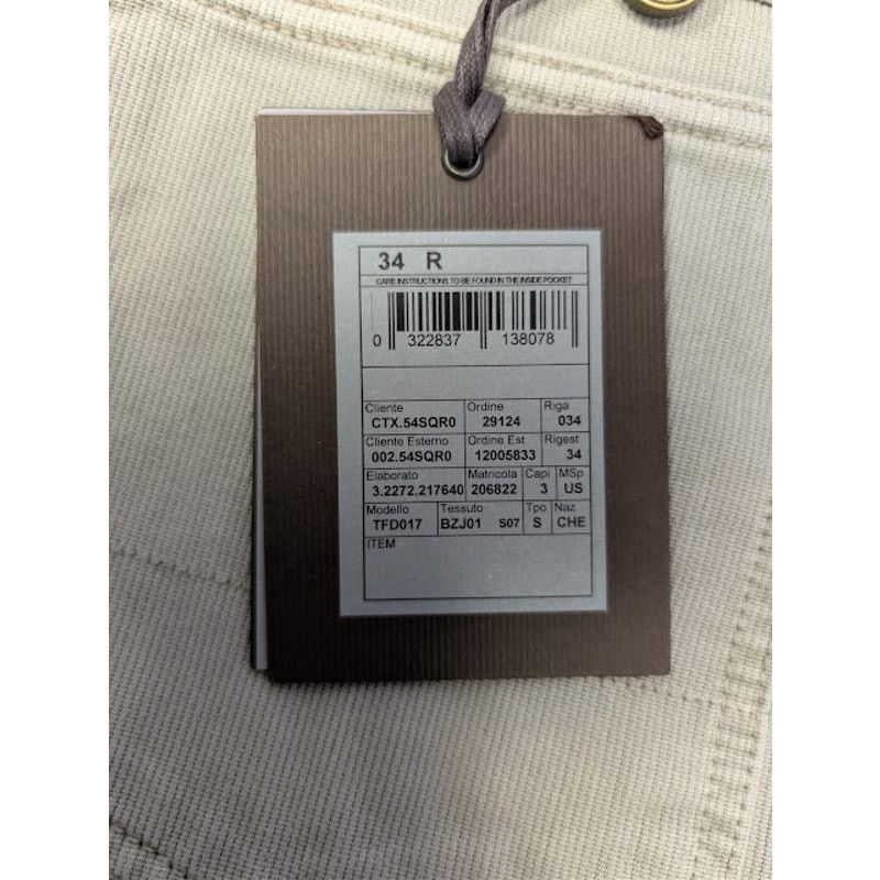 Tom Ford o1rshd1 Tapered Fit Denim Jeans in Grey 34 Size US 34 / EU 50 - 22 Thumbnail