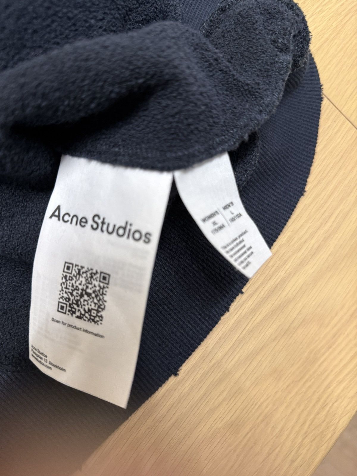 Acne Studios Acne Studios Stockholm 1996 Hoodie – Black- Large Size US L / EU 52-54 / 3 - 7 Thumbnail