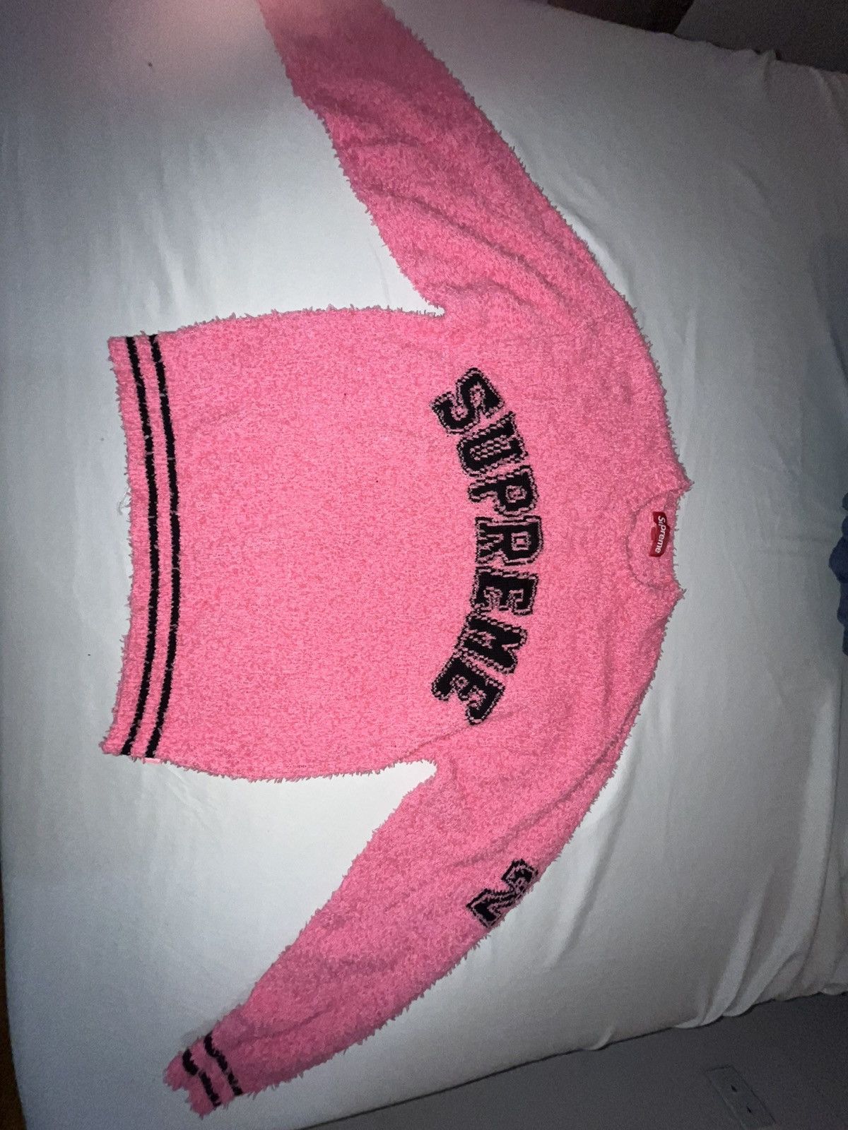 トップス Supreme Textured Arc Sweater Pink L Supreme Textured Arc Sweater Pink Men's - SS25 - US