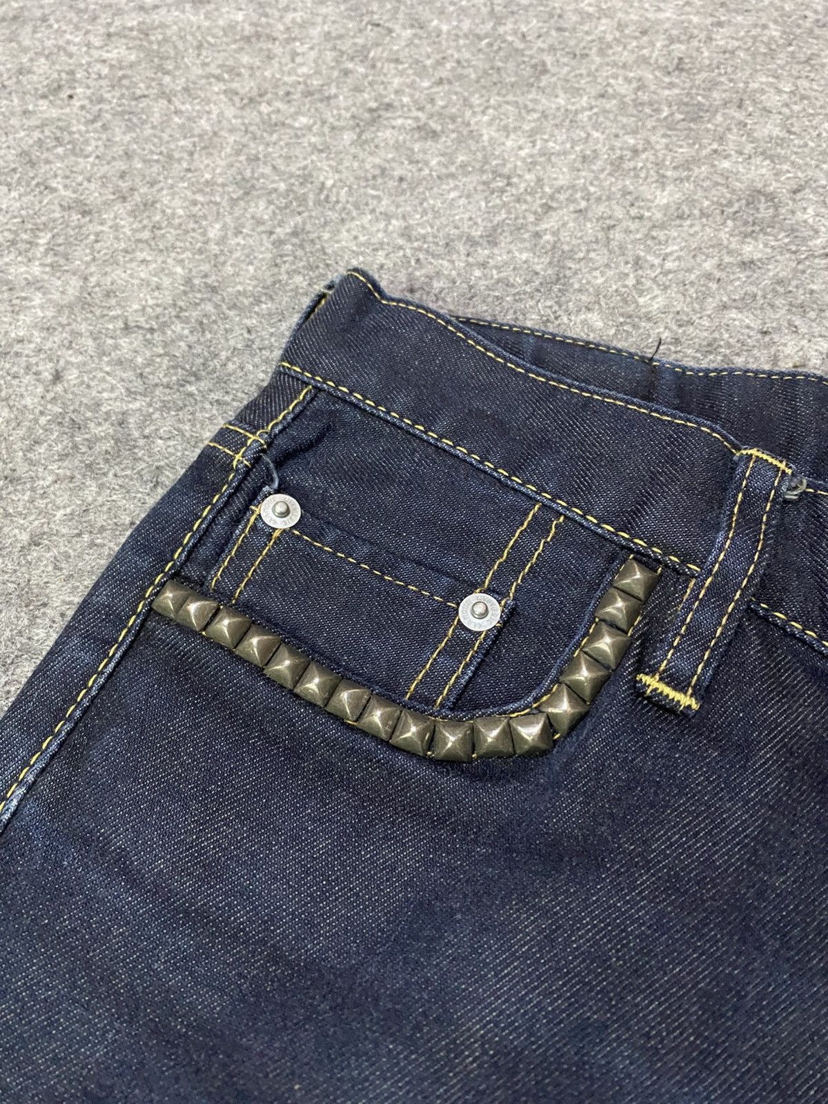 Hysteric Glamour Hysteric Glamour Studded Denim Pants Size 28" / US 6 / IT 42 - 5 Thumbnail
