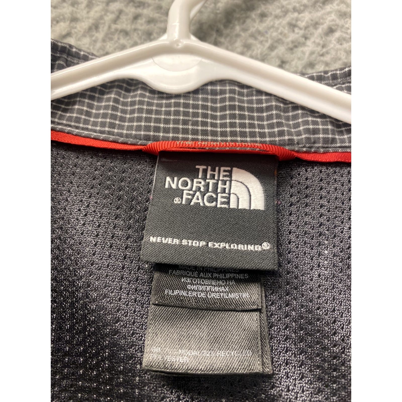 The North Face The North Face Check Button-Up Shirt Mens L Black White Outdoor Casual Size US L / EU 52-54 / 3 - 3 Thumbnail