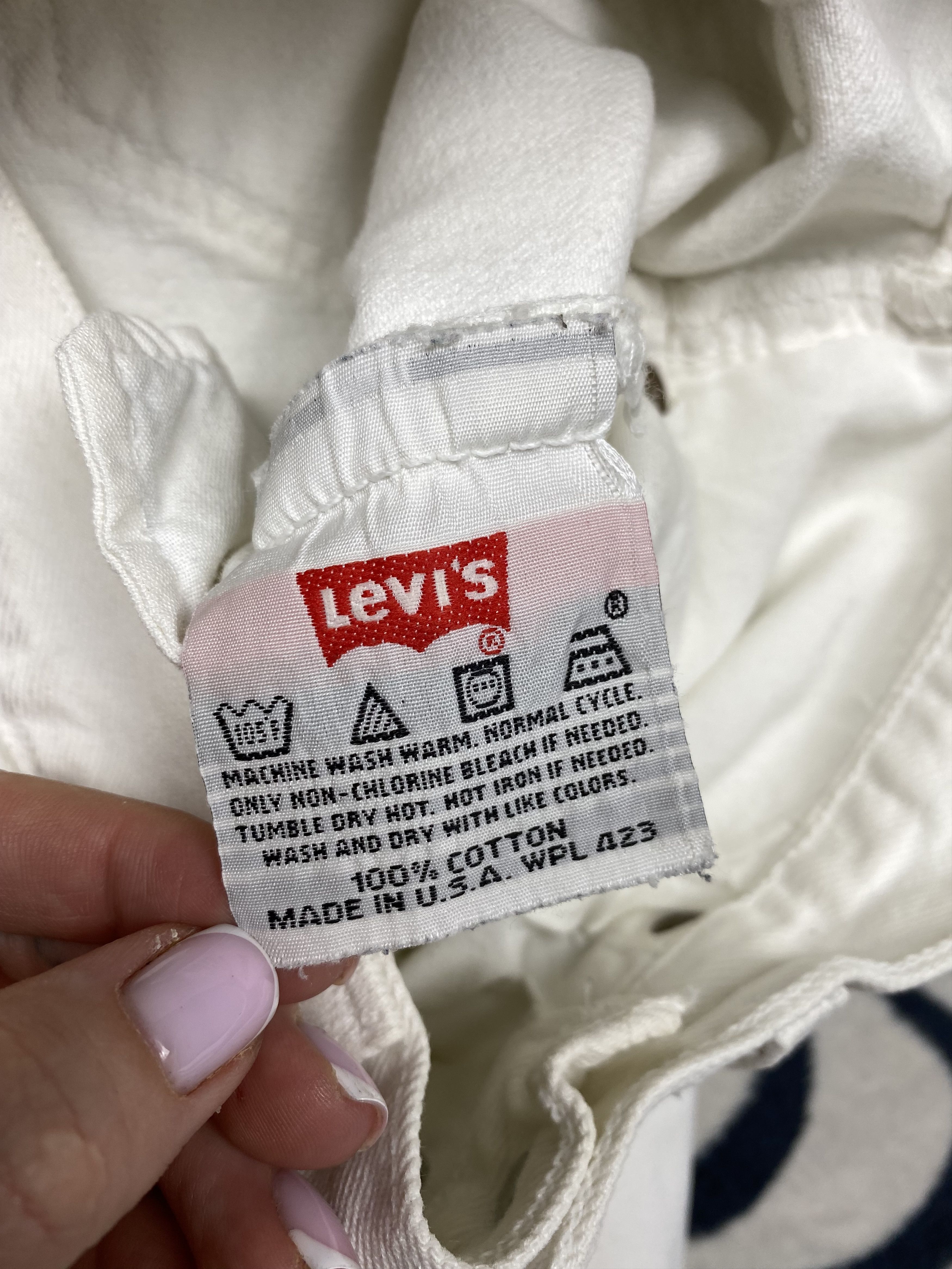 Levi's Levis 501 Vintage 90s Mens Denim Pants Made in USA Size US 31 - 9 Thumbnail