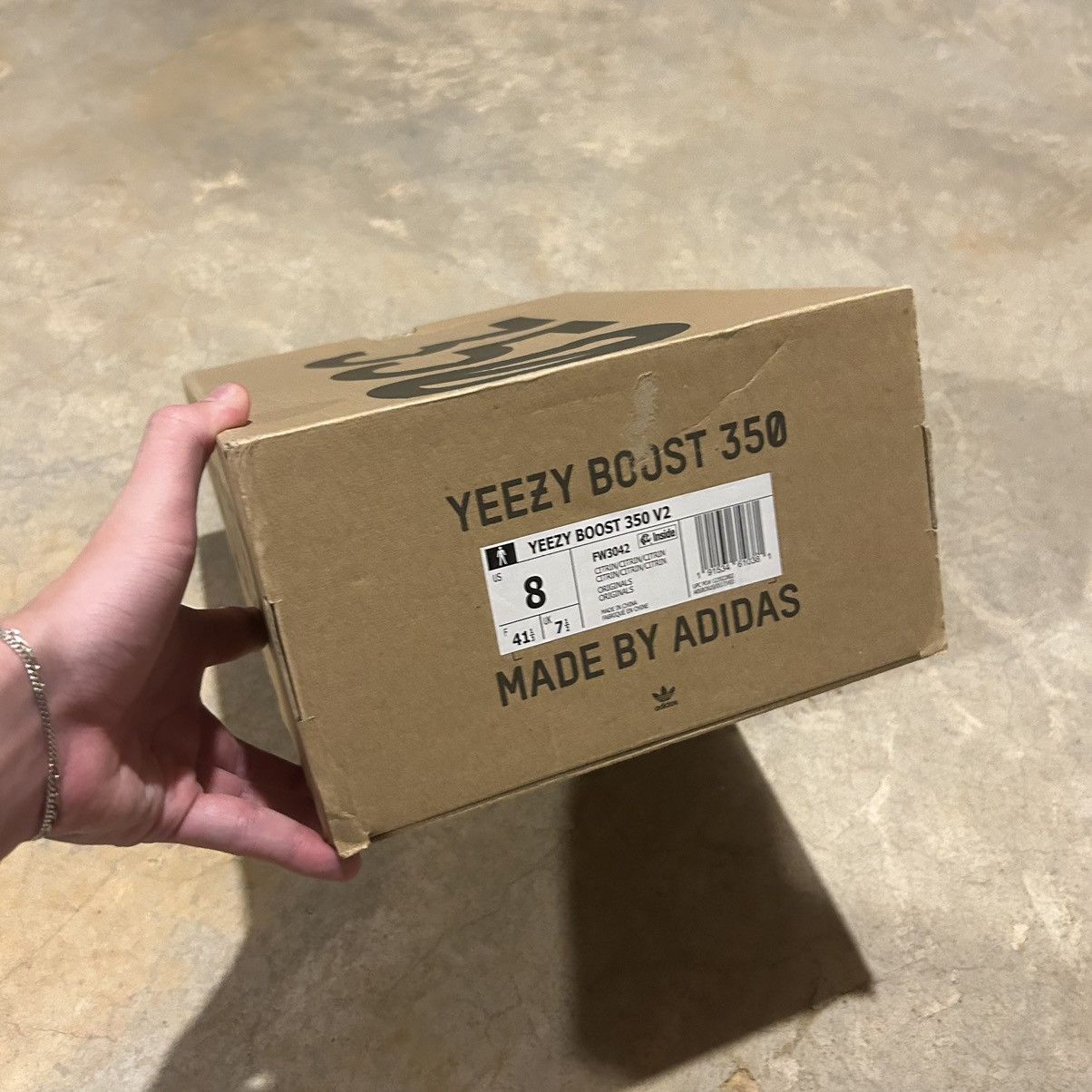 Adidas × Kanye West × Yeezy Adidas Yeezy Boost 350 V2 Citrin 2019 US 8 Size US 8 / EU 41 - 12 Thumbnail