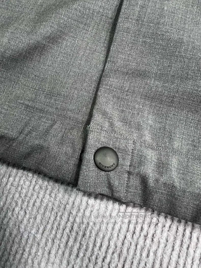 Givenchy Givenchy Wool Jacket Coat Dark Grey Size US M / EU 48-50 / 2 - 6 Thumbnail