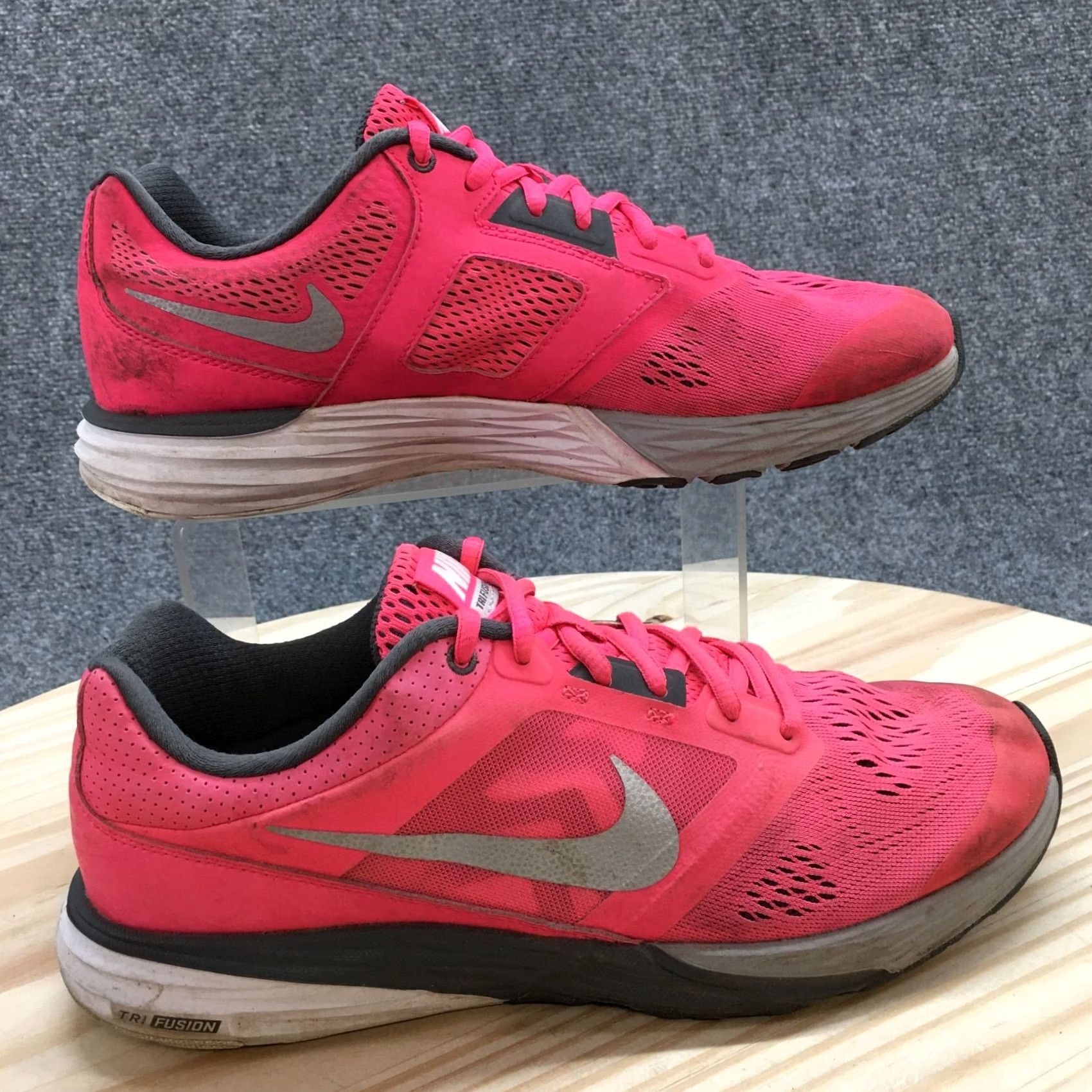 Nike Nike Sneaker Women 9.5 Pink Tri Fusion Athletic Running Laced Up Casual Size US 10 / IT 40 - 2 Thumbnail