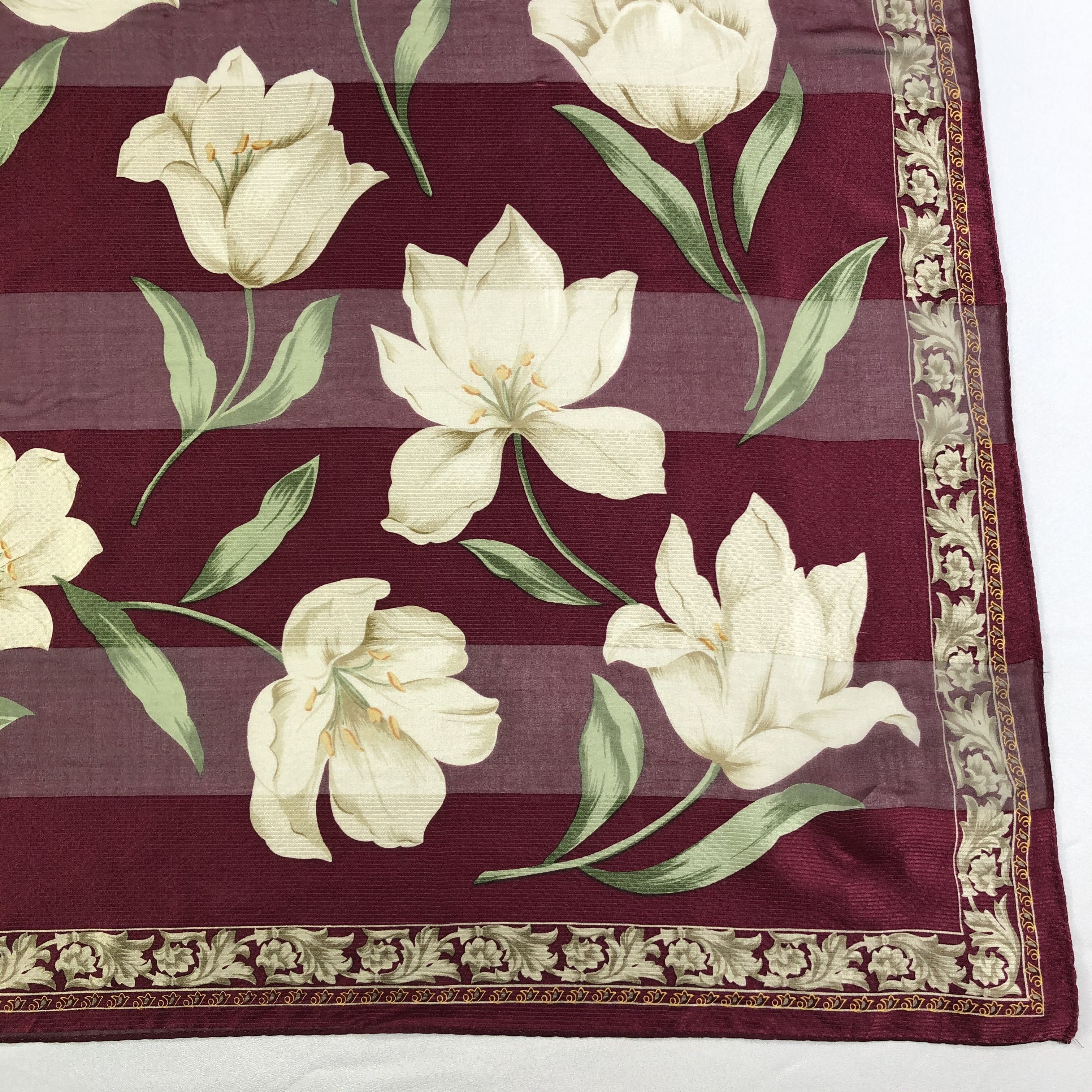 Vintage Vintage Silk Scarf Size ONE SIZE - 4 Thumbnail