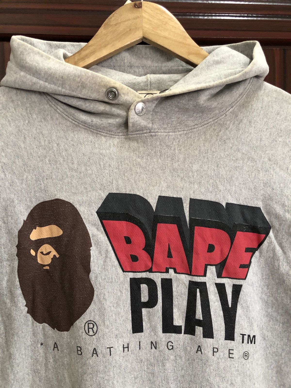Bape OG 2005 Bape Play Pull Over Hoodie Size US M / EU 48-50 / 2 - 2 Thumbnail