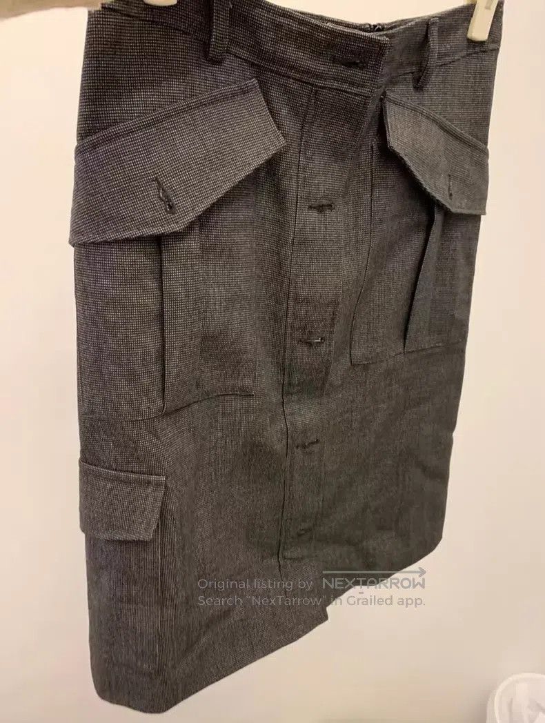Dries Van Noten Dries Van Noten Black Midi Skirt Size 35" - 1 Thumbnail