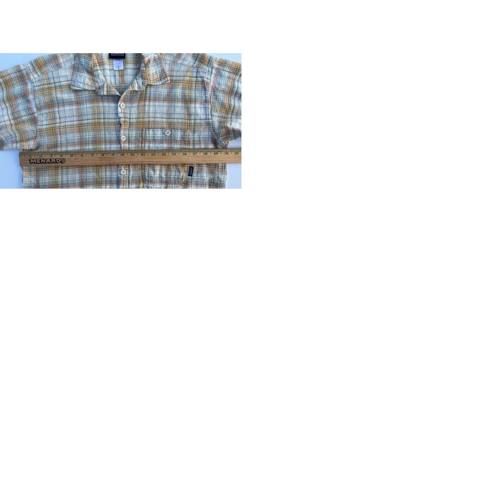 Patagonia Patagonia Men’s Vintage Short Sleeve Button-Up Seersucker Plaid Shirt M Size US M / EU 48-50 / 2 - 9 Thumbnail