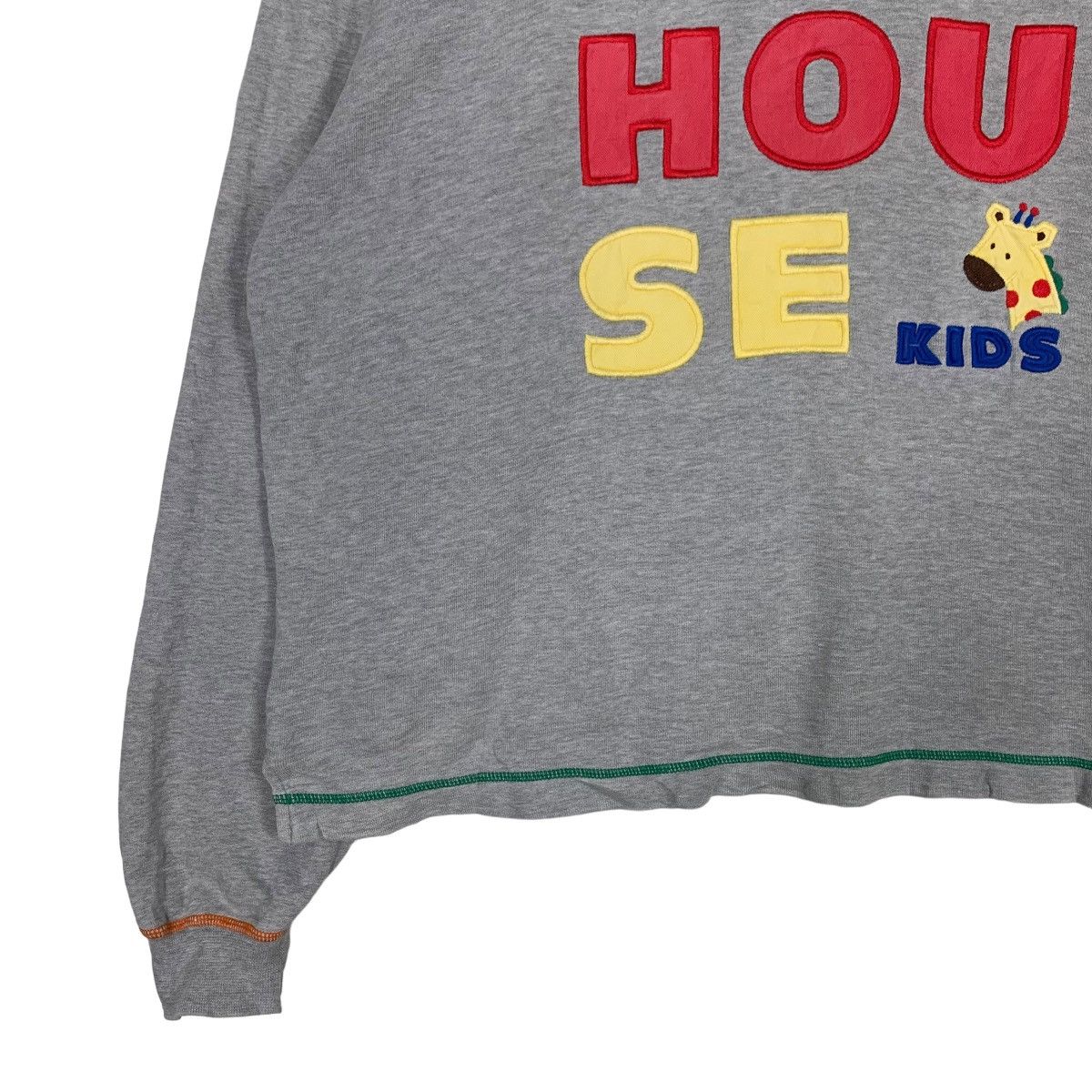 Japanese Brand 90's MIKIHOUSE Big Logo Sweater Sweatshirts #0792-C36 Size US L / EU 52-54 / 3 - 3 Thumbnail