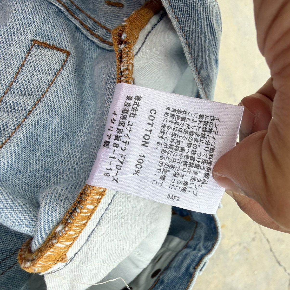 Acne Studios Vintage Acne Studio Denim Button Fly Jean Pants Size US 31 - 14 Thumbnail