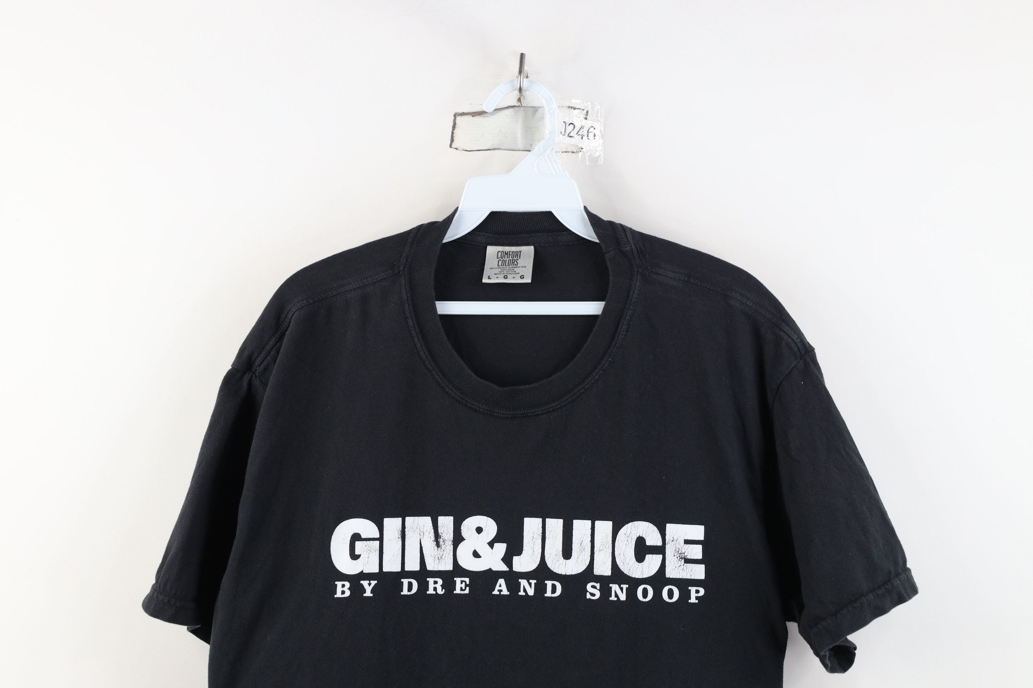 Vintage Vintage Snoop Dogg Dr Dre Gin & Juice Rap Tee T-Shirt Black Size US L / EU 52-54 / 3 - 2 Thumbnail
