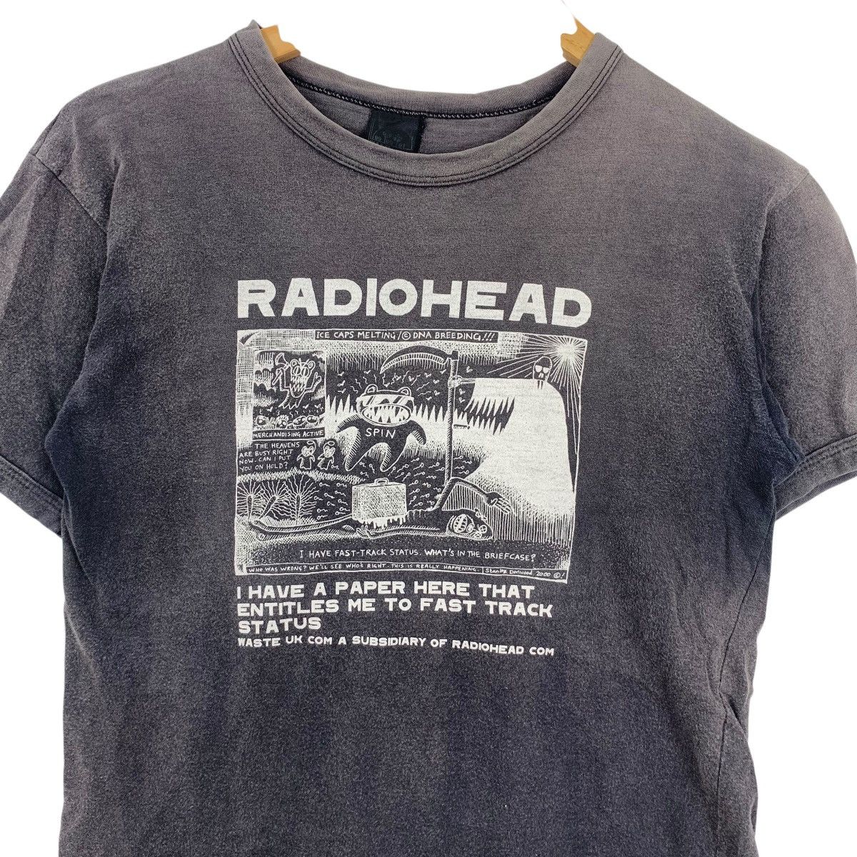 Band Tees Vintage RADIOHEAD ICE CAPS MELTING Album Promo Tour Tee Size US S / EU 44-46 / 1 - 4 Thumbnail