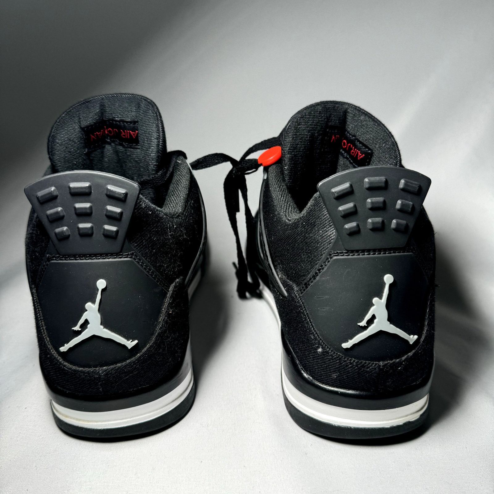 Jordan Brand × Nike Size 13 - Air Jordan 4 Retro SE Black Canvas Men's Shoes Size US 13 / EU 46 - 5 Thumbnail