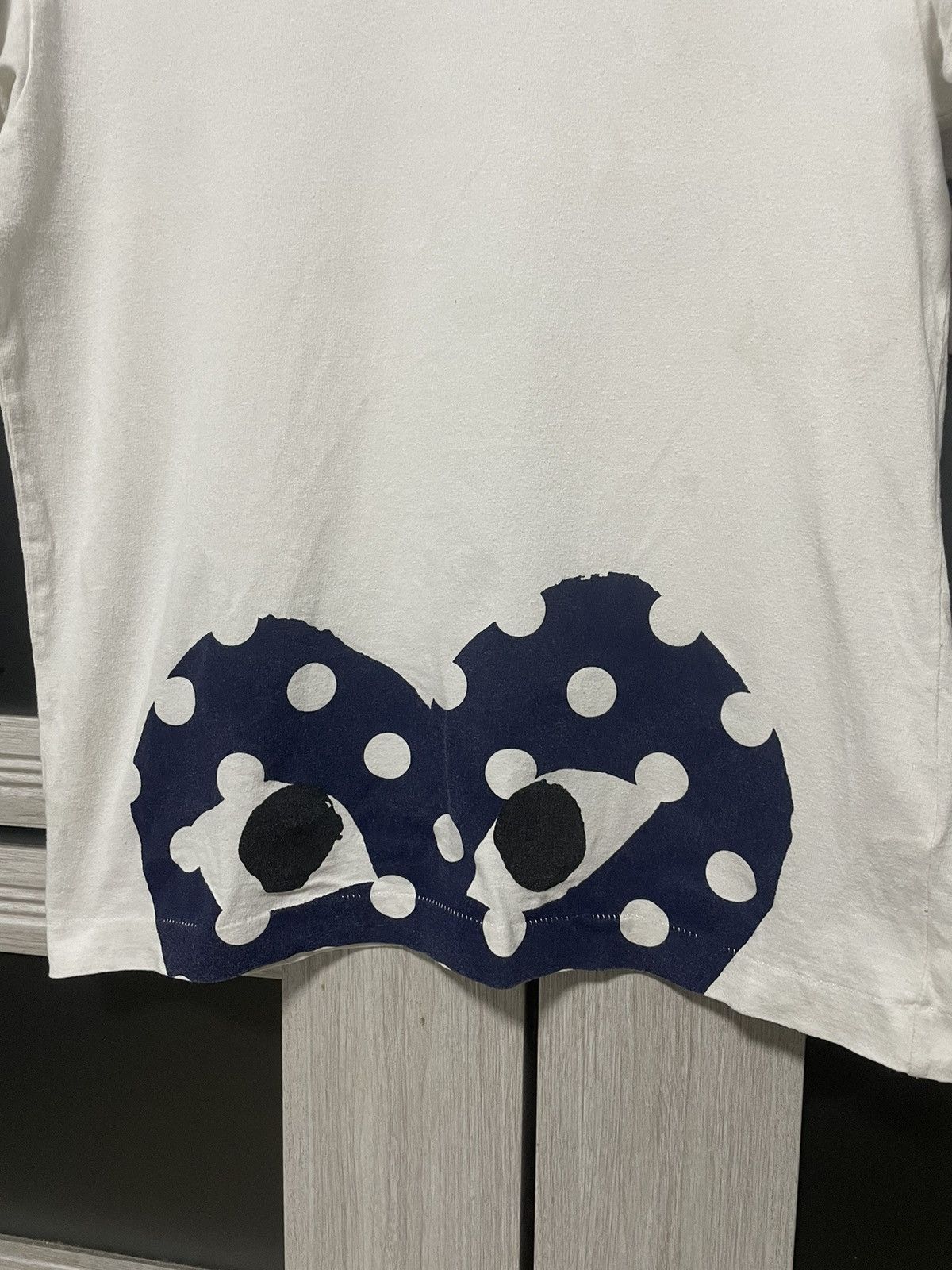 Comme des Garcons Comme Des Garçons Play Tee Logo Heart T Shirt Size US S / EU 44-46 / 1 - 4 Thumbnail