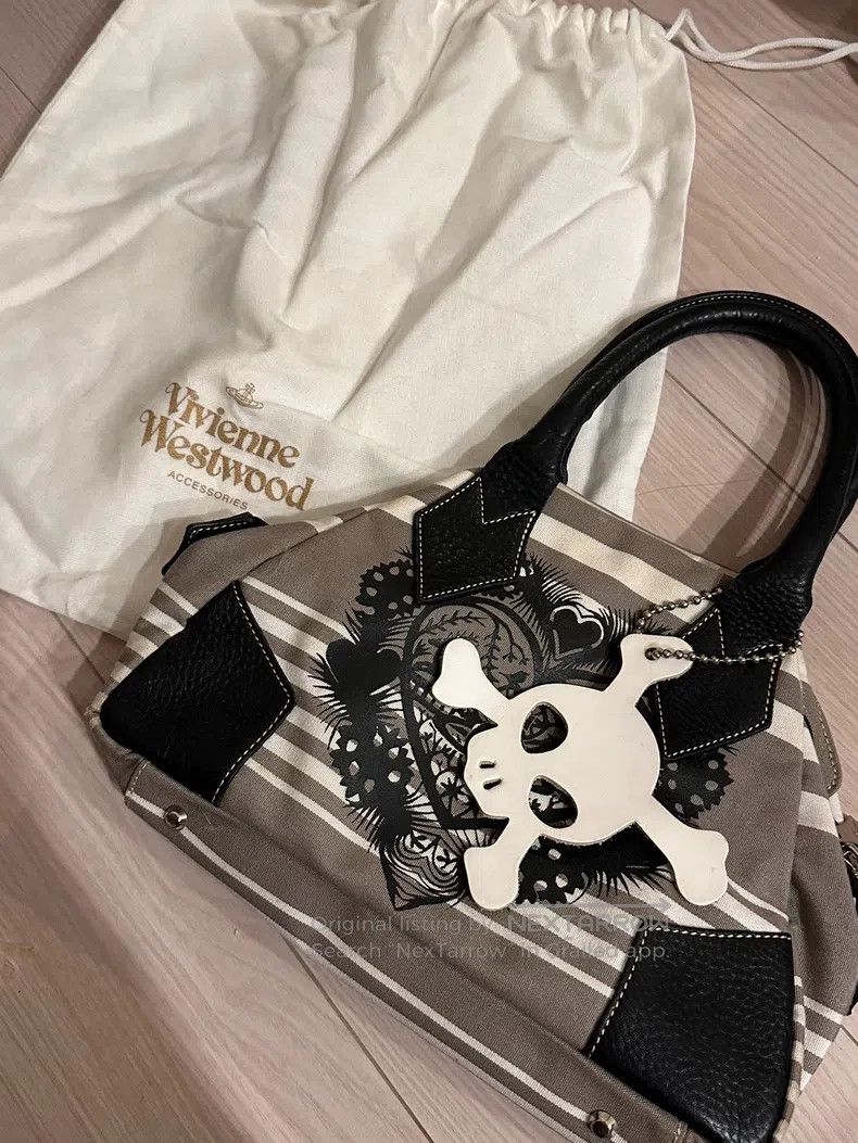 Vivienne Westwood Vivienne Westwood size os Vintage Punk Black and White Stri Size ONE SIZE - 1 Thumbnail