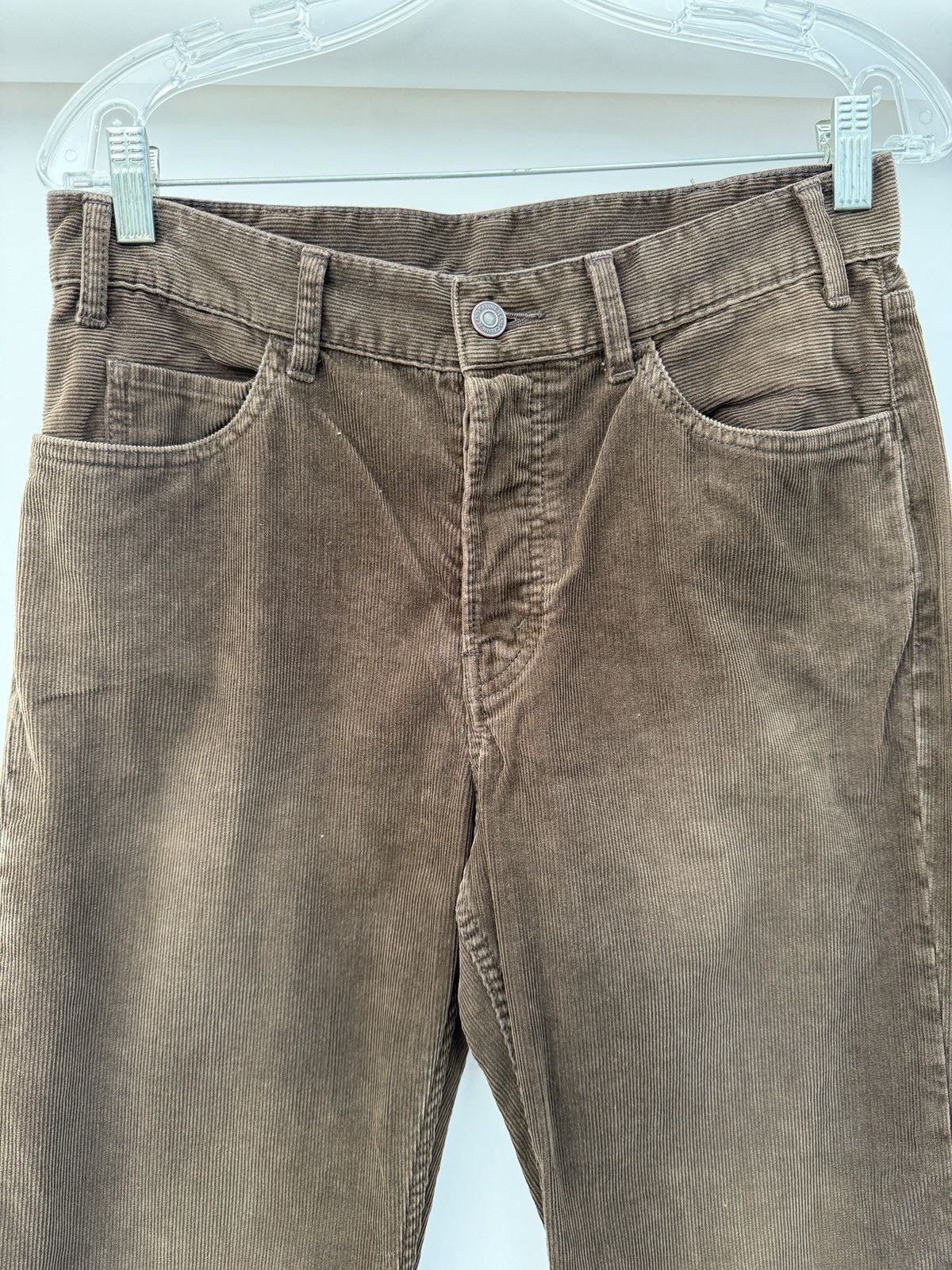 Celine Celine Paris brown corduroy classic pants 31” Size US 31 - 2 Thumbnail