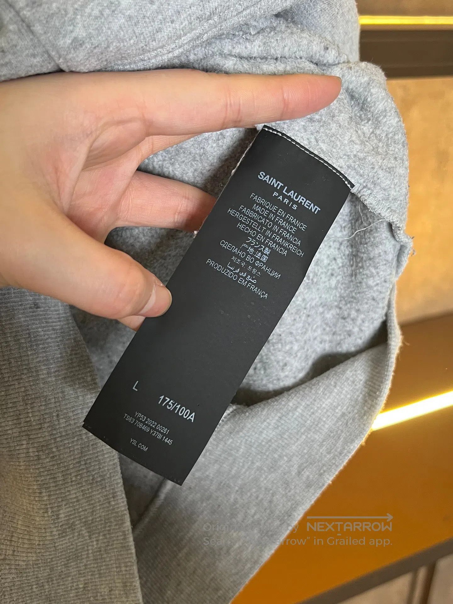 Saint Laurent Paris Saint Laurent Paris Clown Hoodie| Size US L / EU 52-54 / 3 - 4 Thumbnail