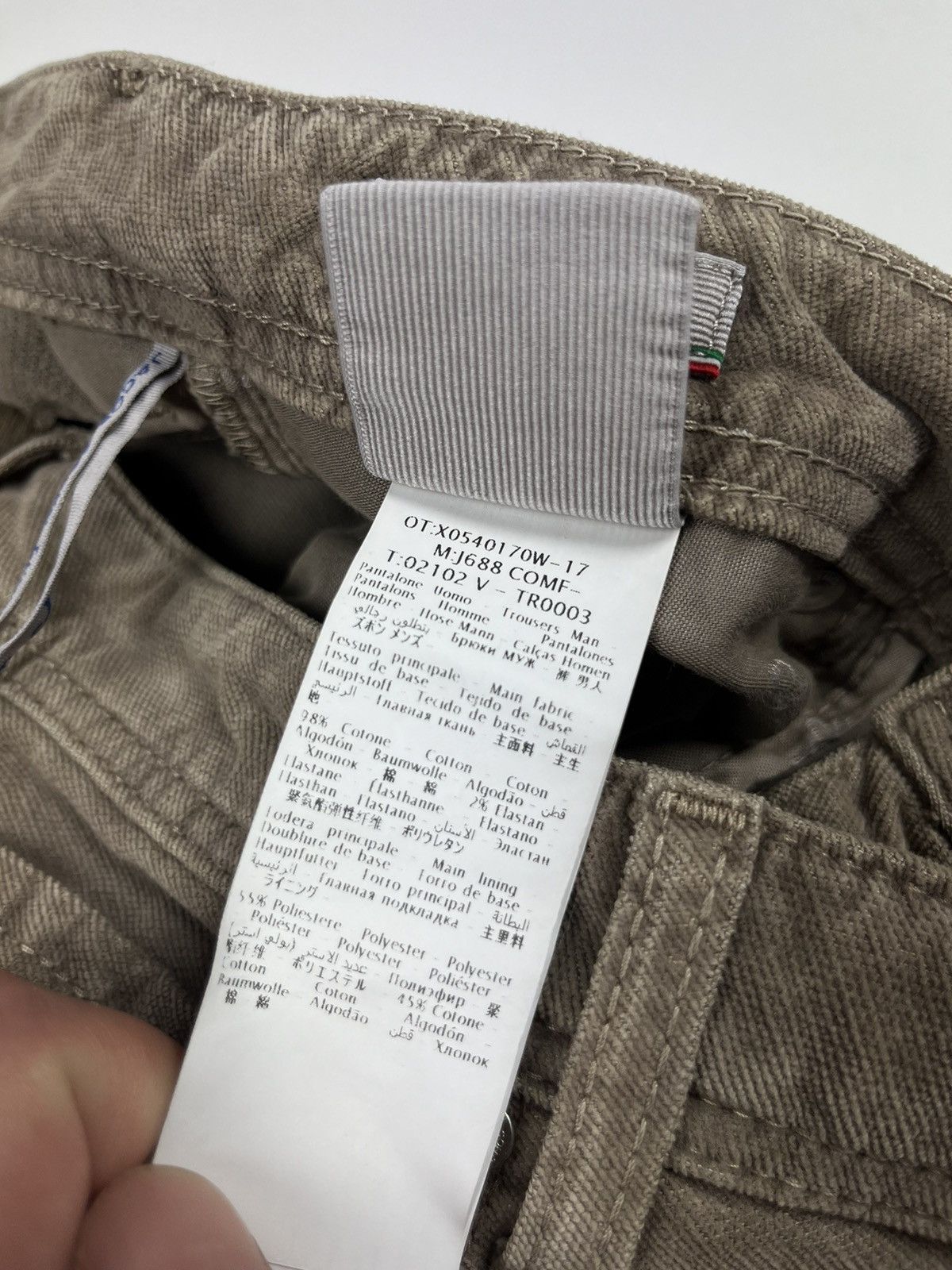 Jacob Cohen × Vintage Vintage Jacob Cohen Luxury Handmade Designer Pants Size US 30 / EU 46 - 7 Thumbnail