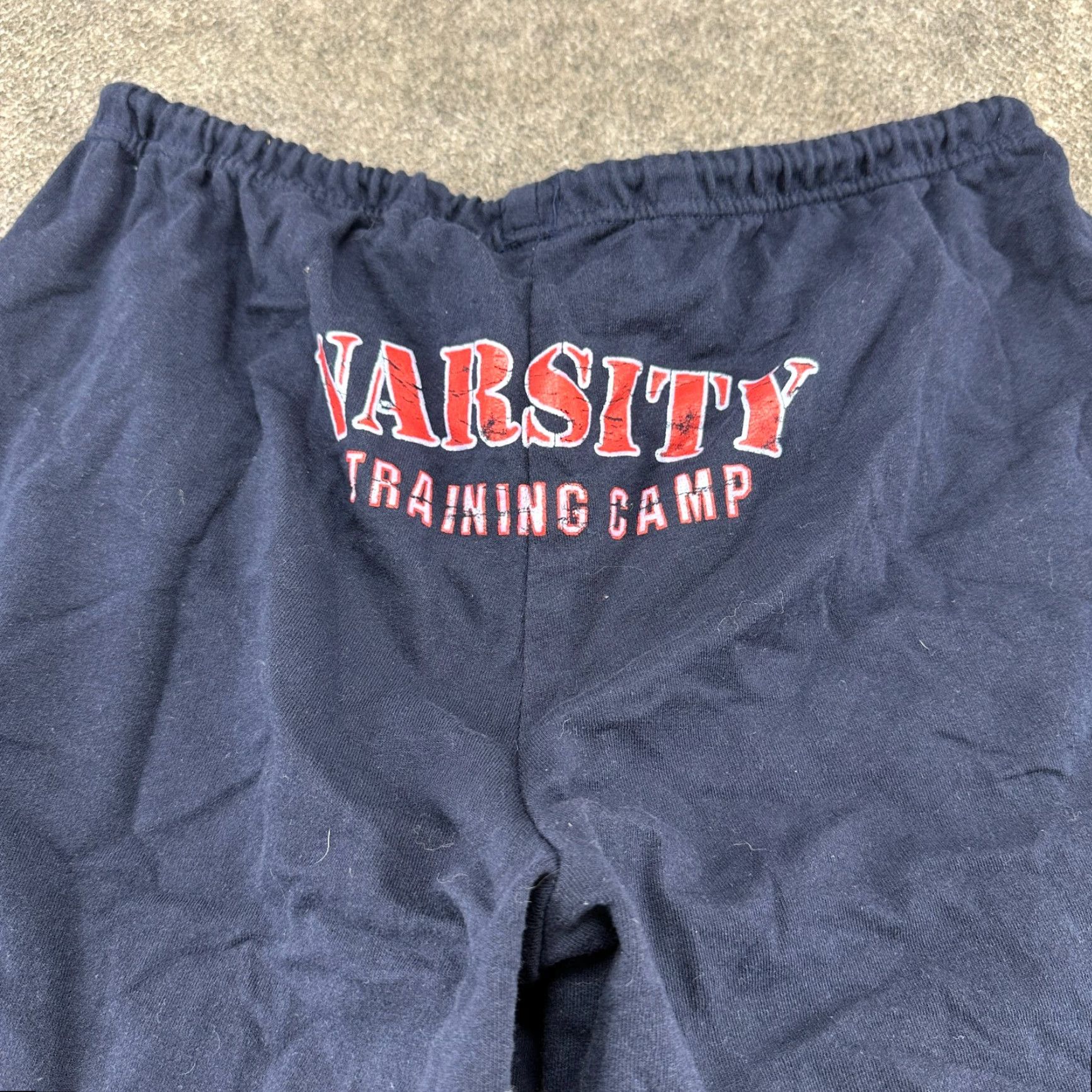 Vintage VINTAGE Baileys Point Pants Womens XL Blue Crop Sweat Cotton Drawstring USA 90s Size 40" / US 18 - 2 Thumbnail