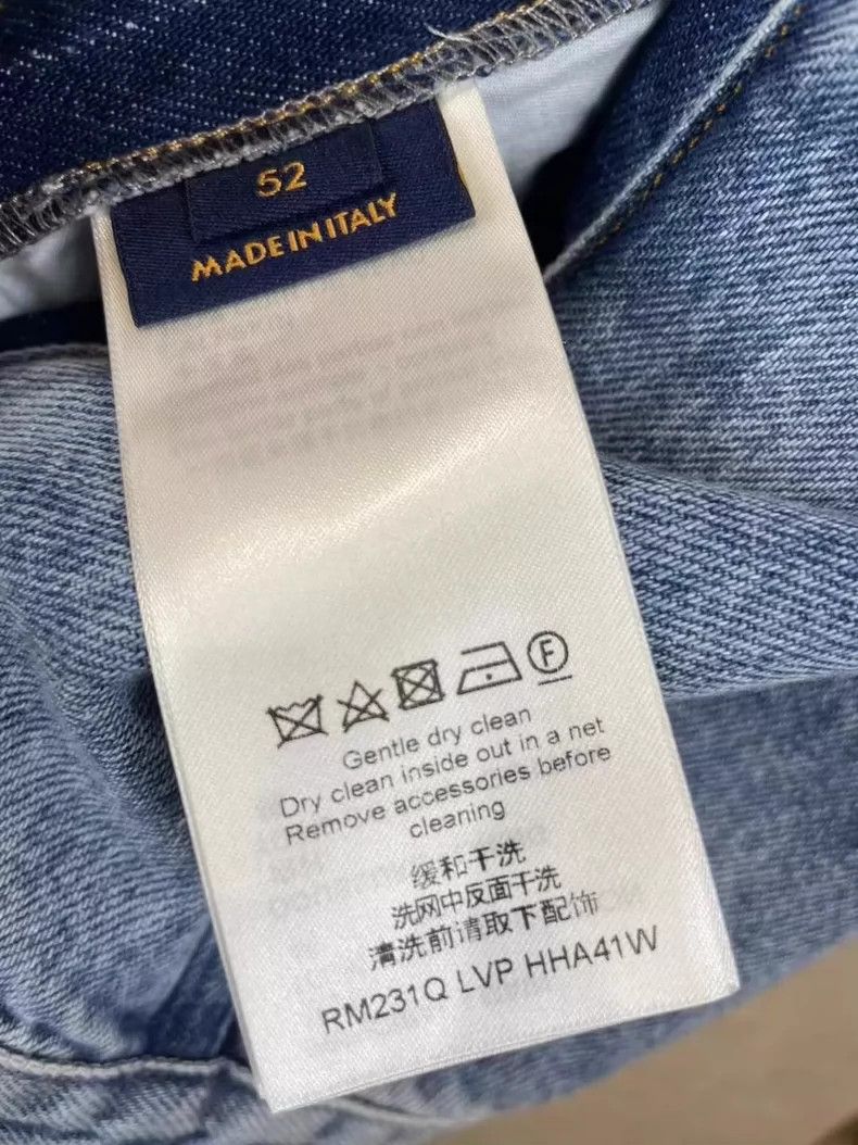 Louis Vuitton louis vuitton SS23 DNA New Listing SheetWashed Denim Jacke Size US L / EU 52-54 / 3 - 3 Thumbnail