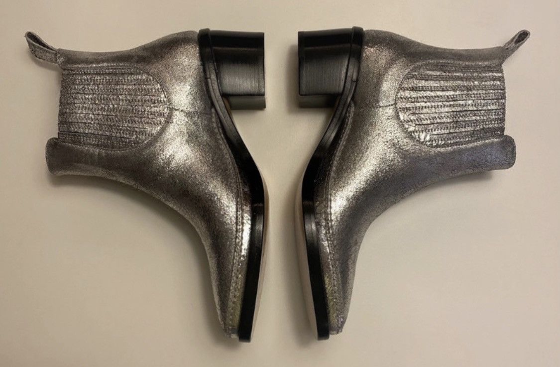 Quercioli Ankle boots in craquelé leather Size US 7.5 / IT 37.5 - 2 Thumbnail