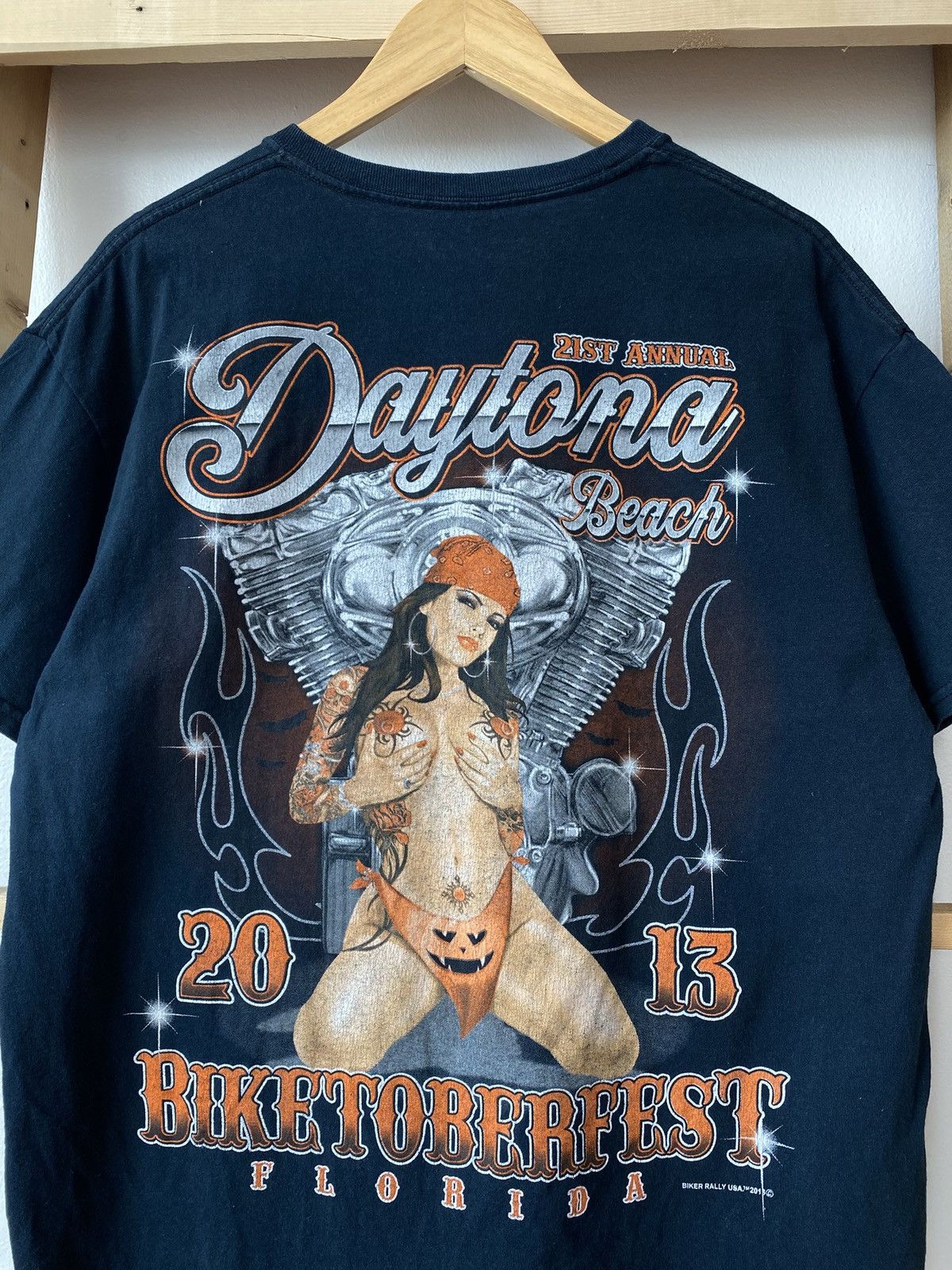 Daytona Daytona Beach Biketoberfest 2013 Tee Size US L / EU 52-54 / 3 - 3 Thumbnail