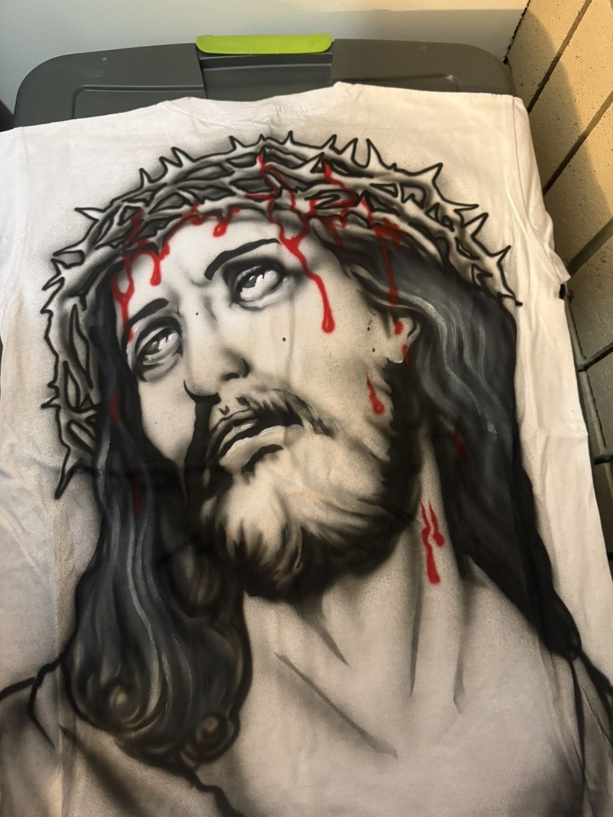 Eternal Eternal Artwear Jesus airbrush tee Size US L / EU 52-54 / 3 - 1 Thumbnail