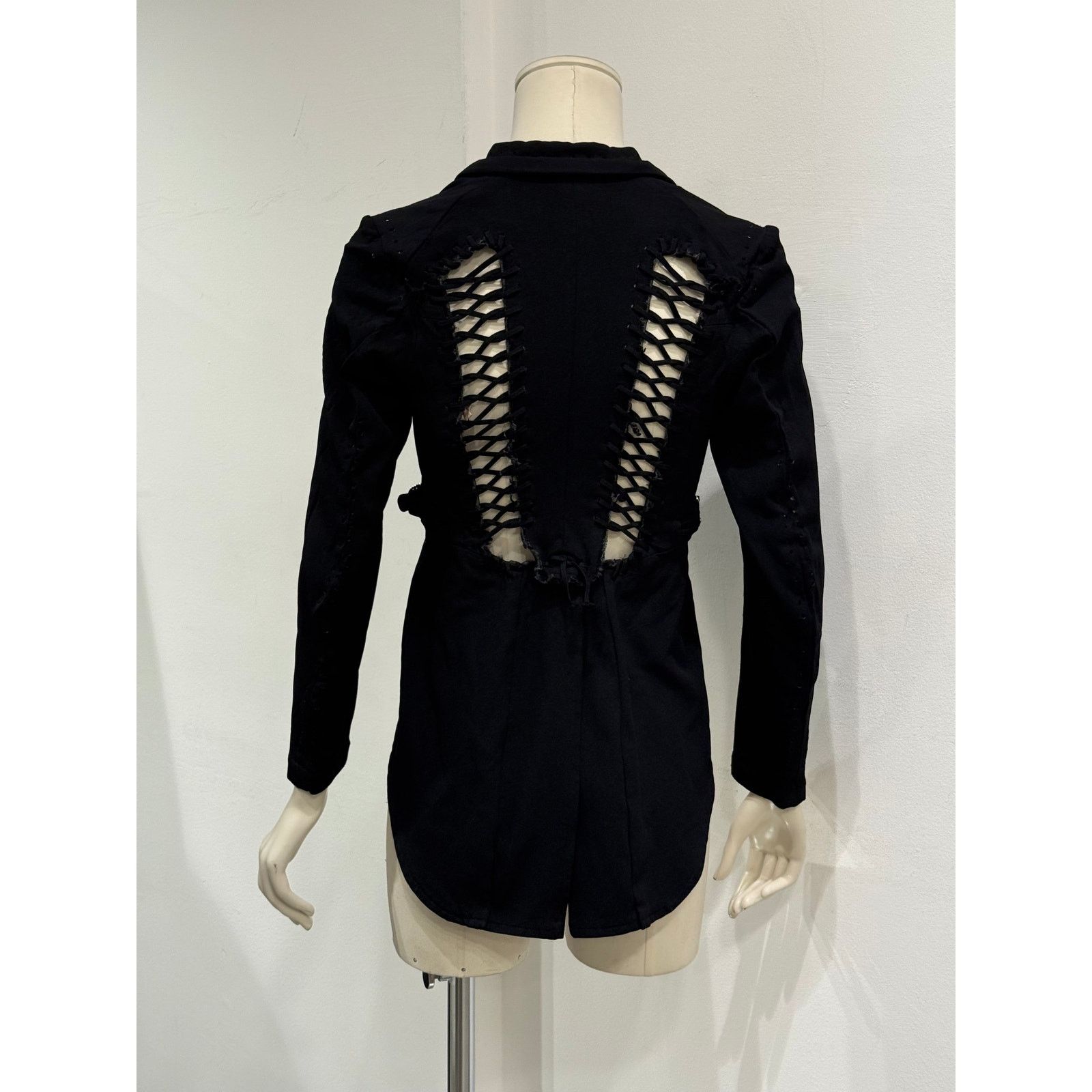 Comme des Garcons A/W 2004 Comme des Garçons deconstructed lace-up jacket Size US S / EU 44-46 / 1 - 1 Thumbnail