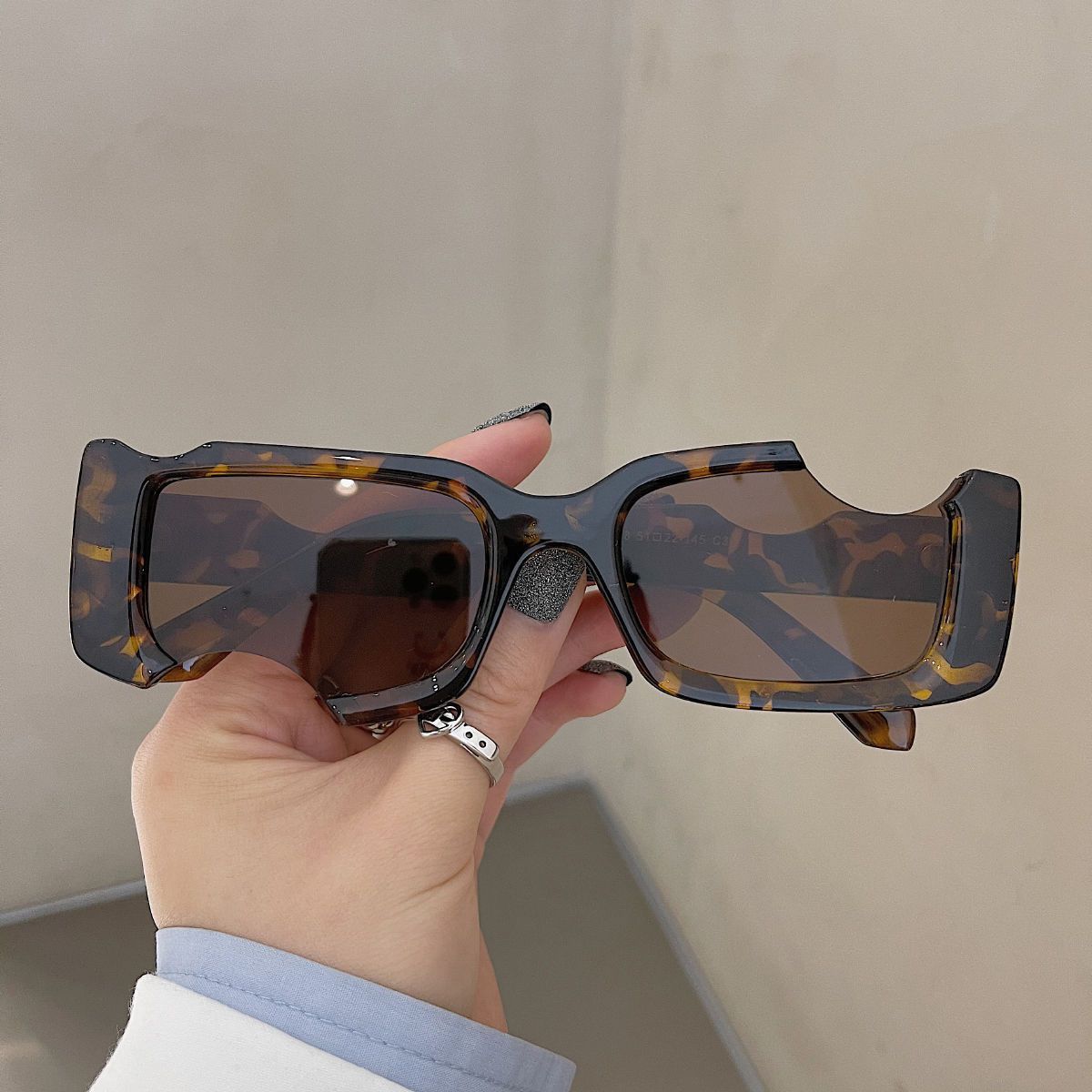 Electric Visual Crazy Street ins style custom avant-garde sunglasses Size ONE SIZE - 1 Thumbnail