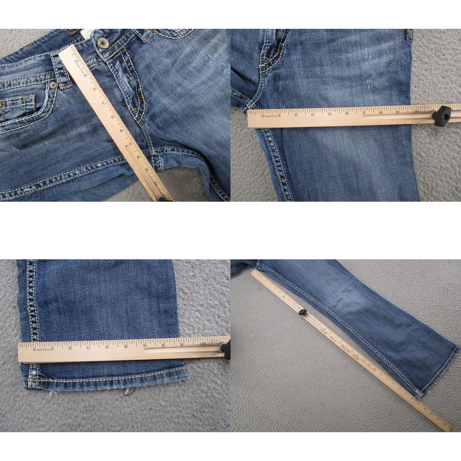 Silver Jeans Co. VTG Y2K Silver Jeans Co Suki Surplus Bootcut Blue Jeans Womens Size 30x32 Size 30" / US 8 / IT 44 - 8 Thumbnail
