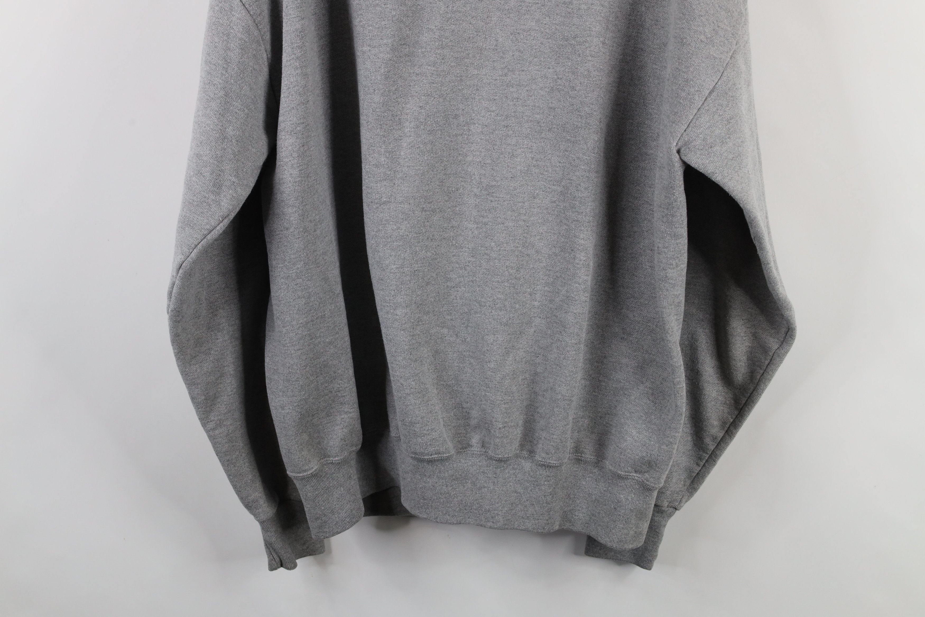 Vintage Vintage 90s Streetwear Heavyweight Hoodie Sweatshirt Gray Size US XXL / EU 58 / 5 - 11 Thumbnail
