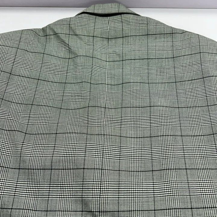 Balenciaga Balenciaga Checkered Single-Button Long Sleeve Blazer 0079- Size US S / EU 44-46 / 1 - 7 Thumbnail